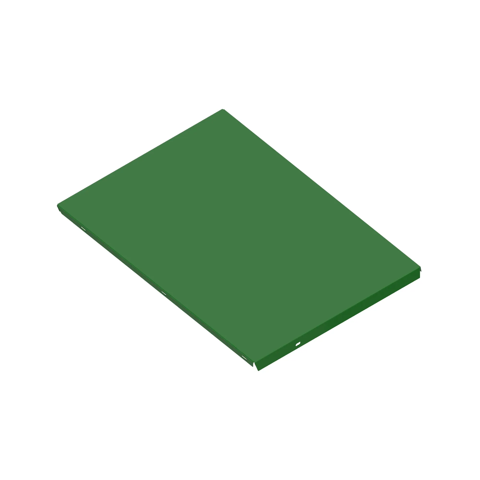 John Deere Left Side Grain Tank Rear Sheet - CQ69925