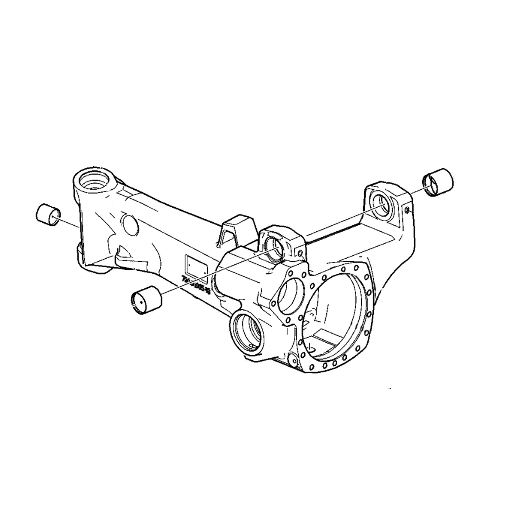 John Deere Axle Housing - AL175772