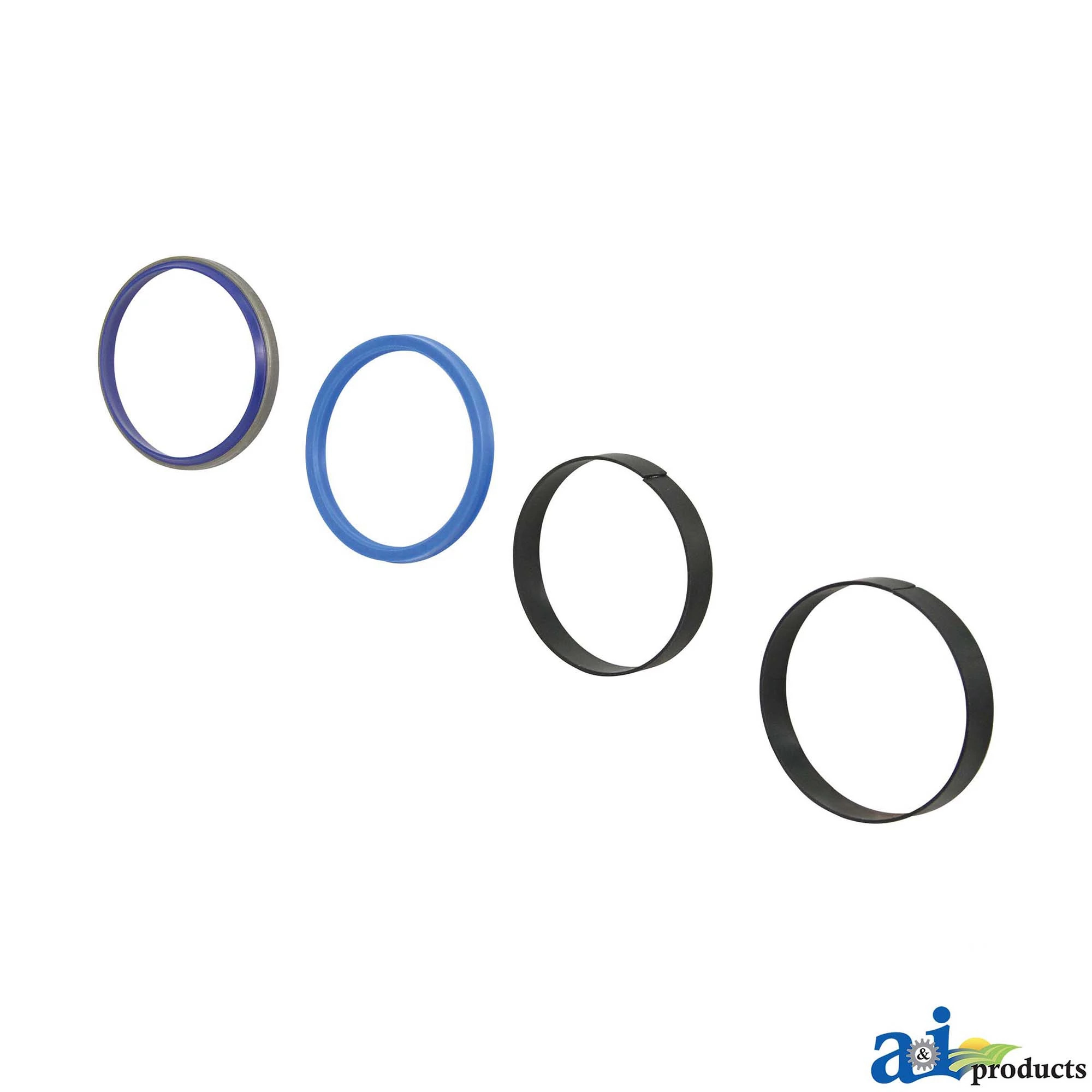 A&I Products Hydraulic Cylinder Rod Seal Kit - A-AH140063
