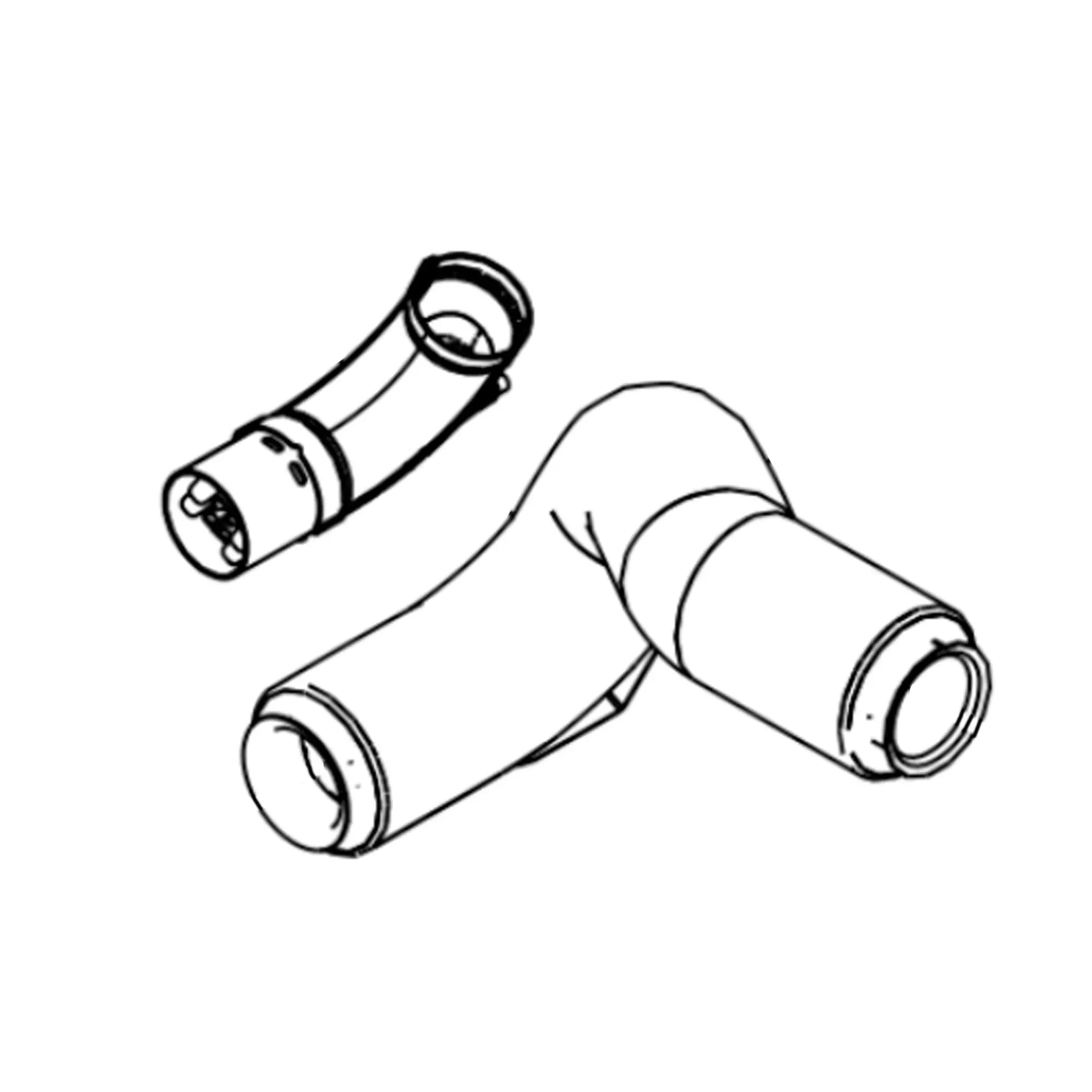 John Deere Exhaust Pipe - AT460624