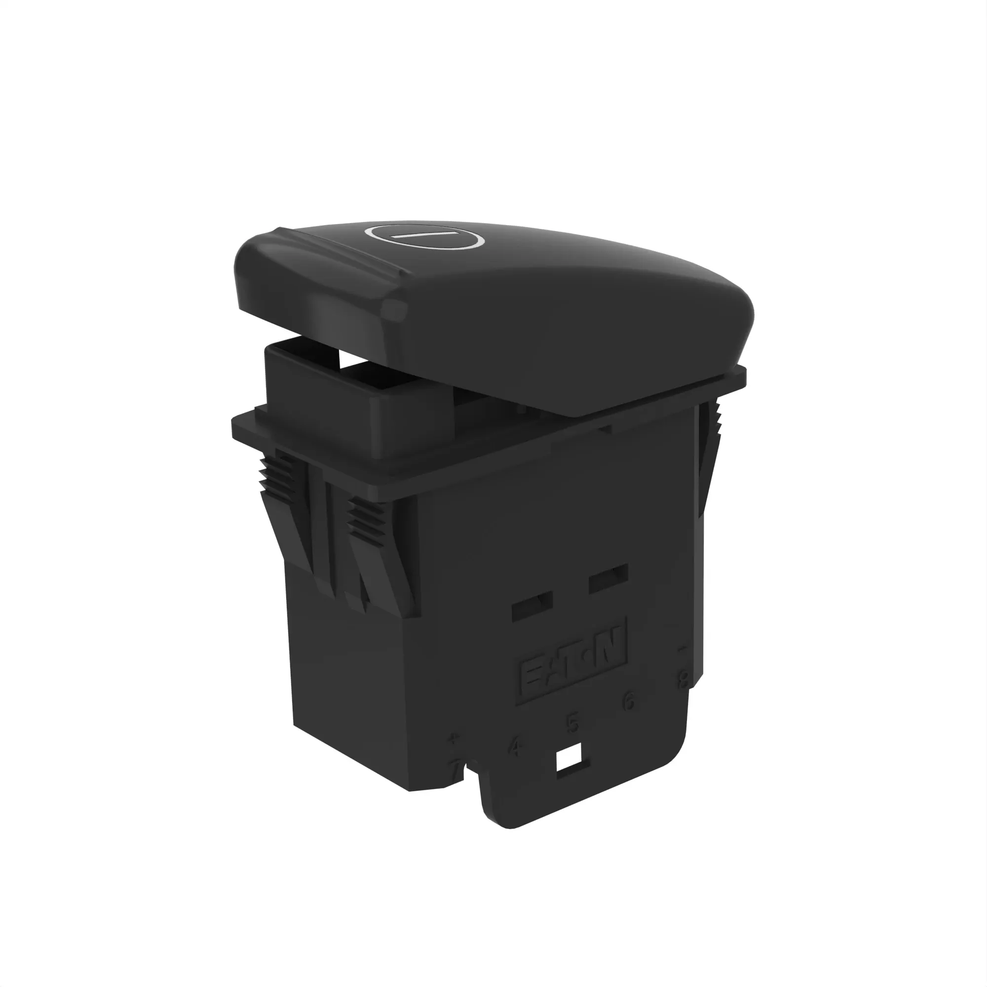 TOGGLE/ROCKER SWITCH, SWITCH, ON(MO