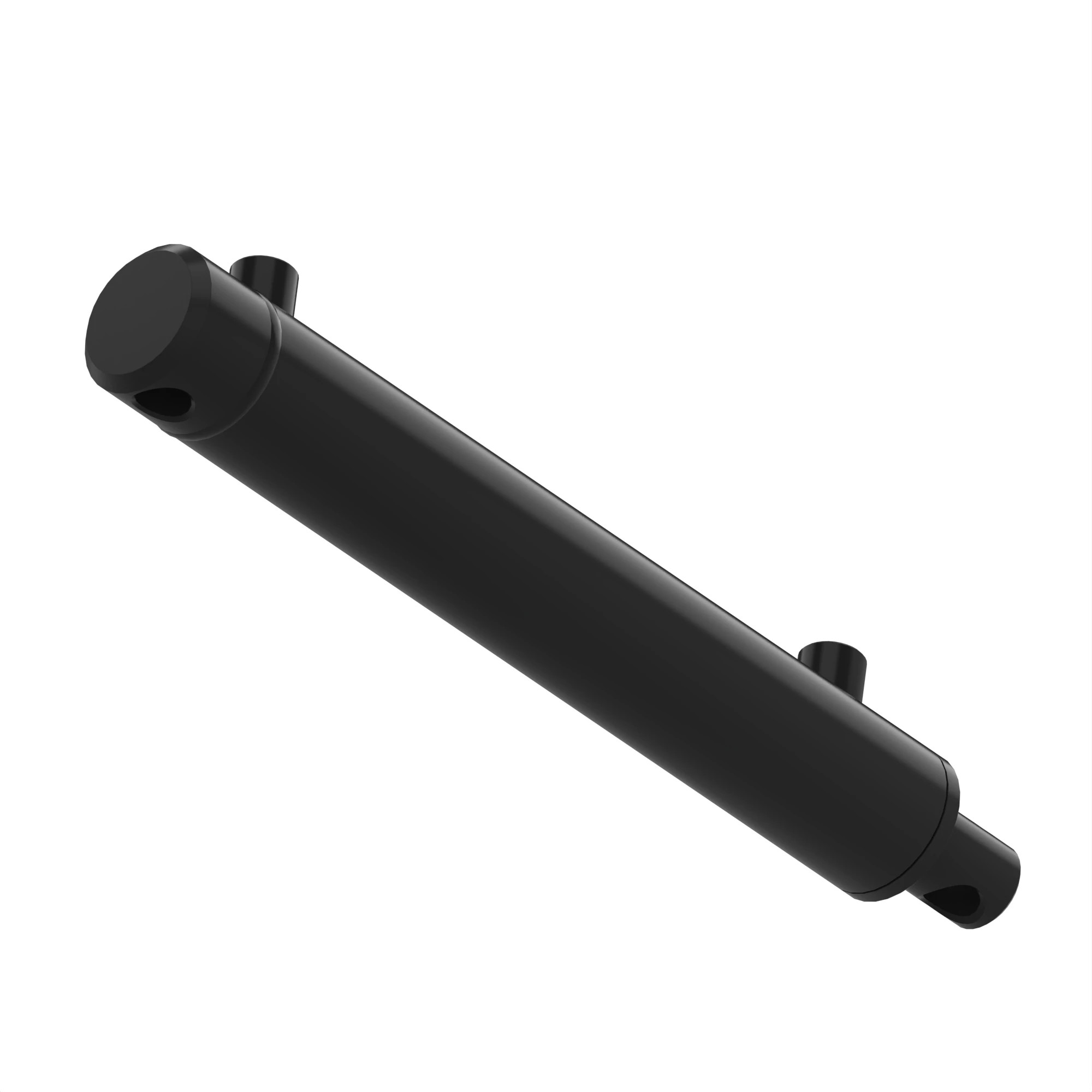 HYDRAULIC CYLINDER, SPOUT / BLACK -