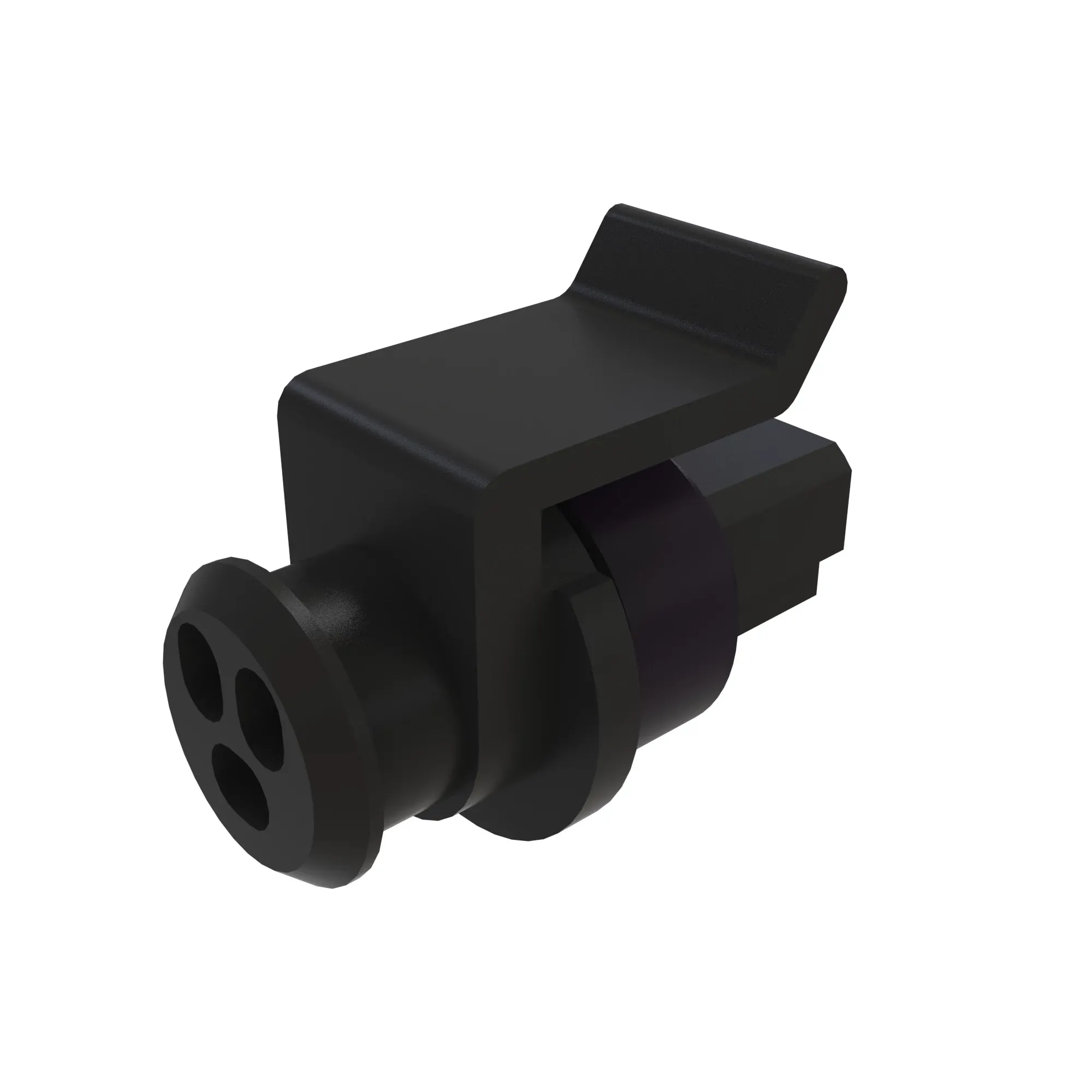 CONN DELPHI GT150 3W FS BLK NYLON