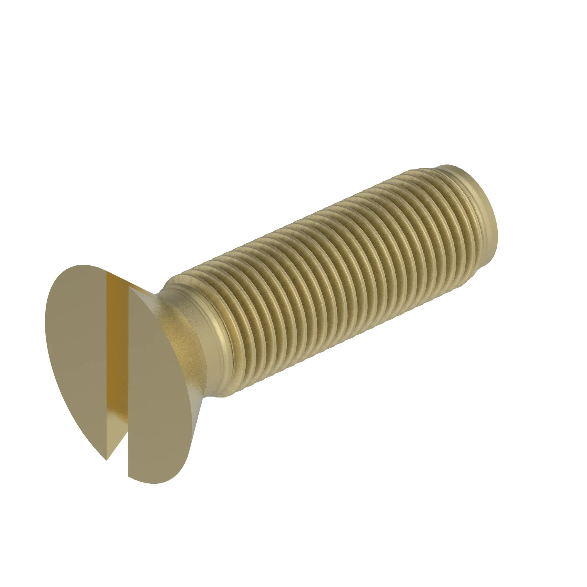 SCREW, SLOTTED FLAT COUNTERSUNK HD