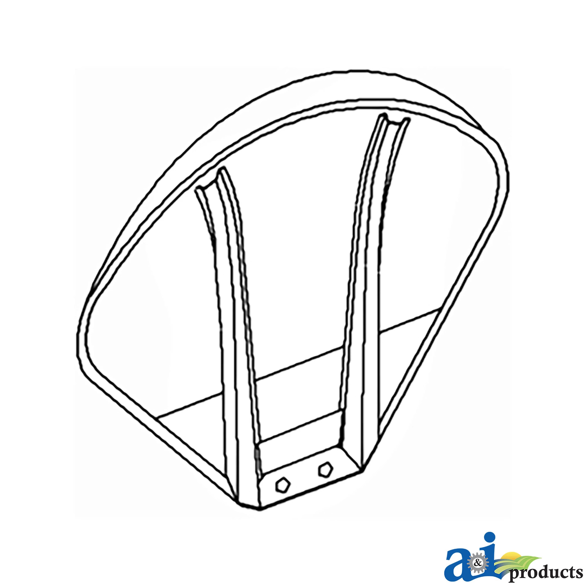 ⚙️ A-AA4655R: Guardabarros Lateral Derecho/izquierdo John Deere 🚜