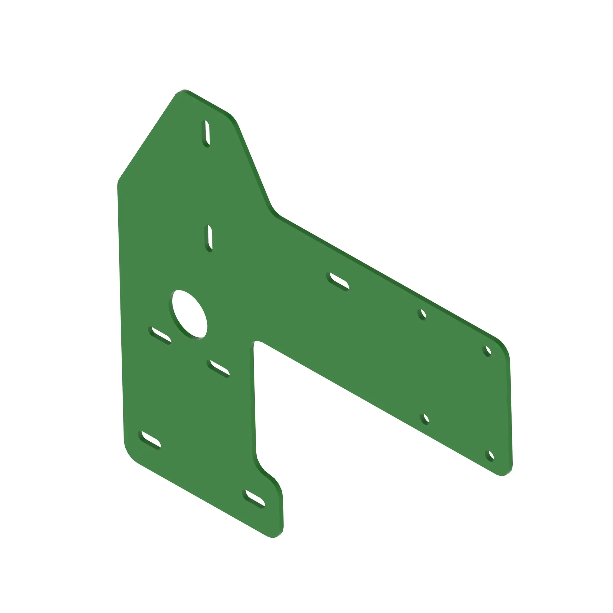 BRACKET, FAST. WARN. 500 WIDE L