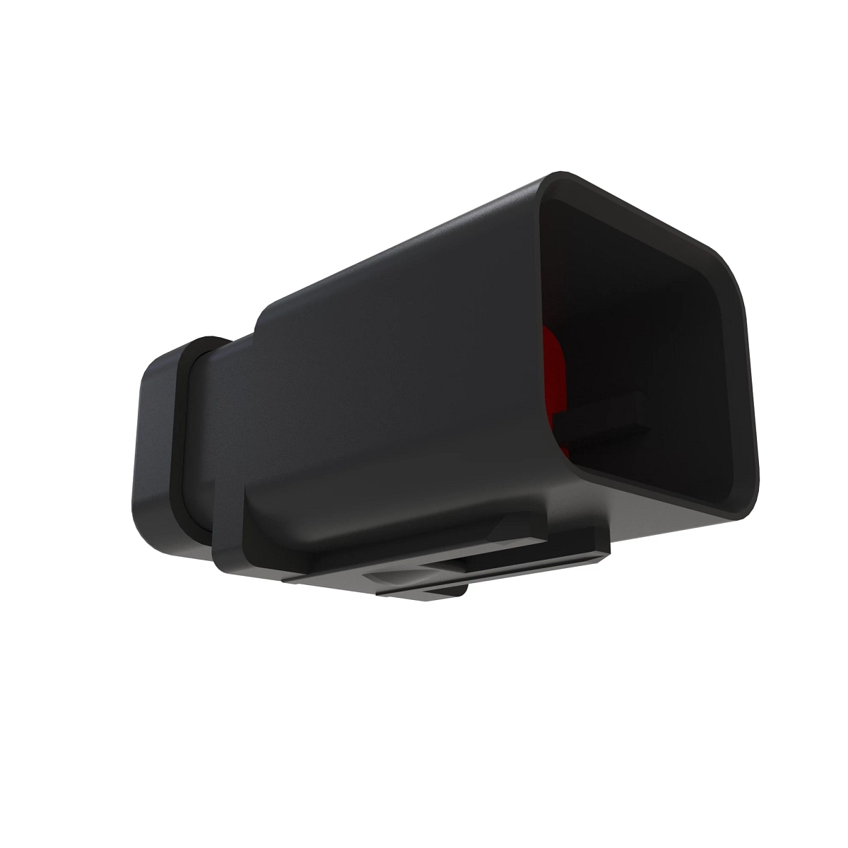 Tyco AMPSEAL16 8W Pin Sld Red Plstc