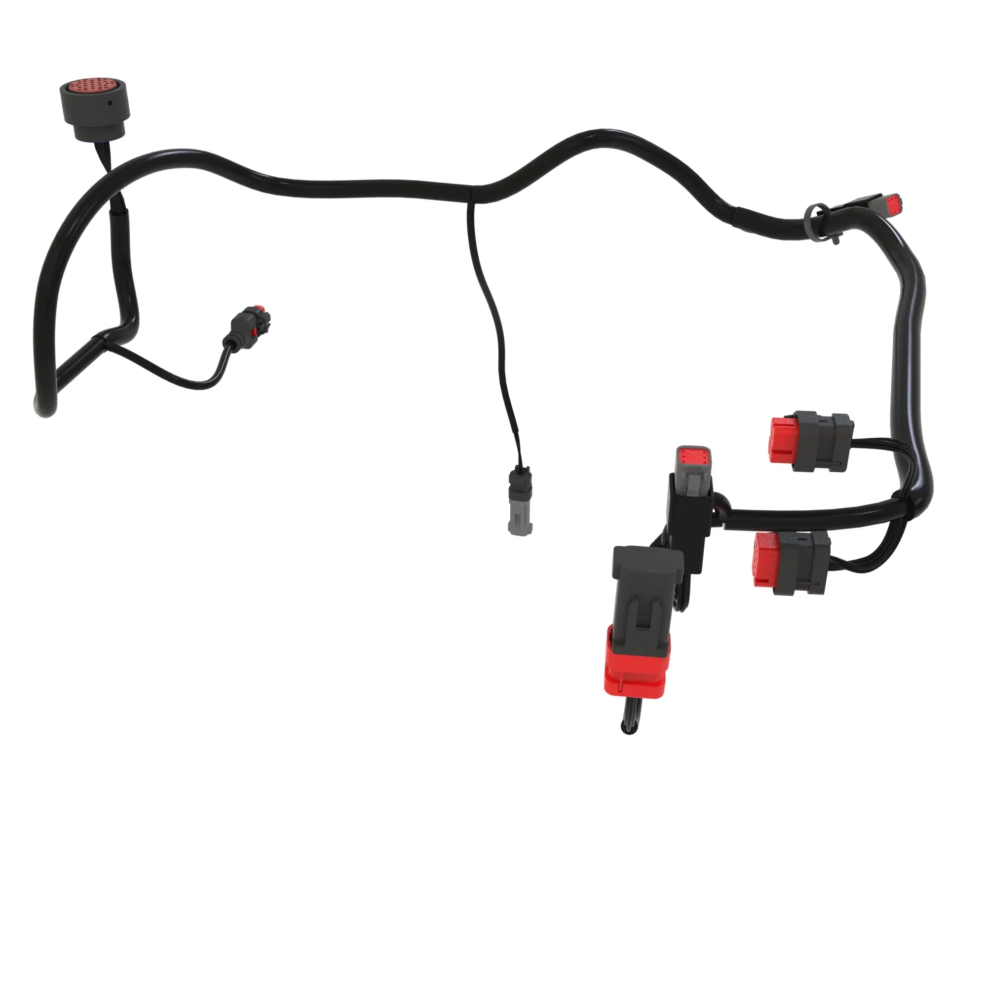 CAB WIRING HARNESS 4WDL
STACKABLE CONTROLS, RH ARM REST