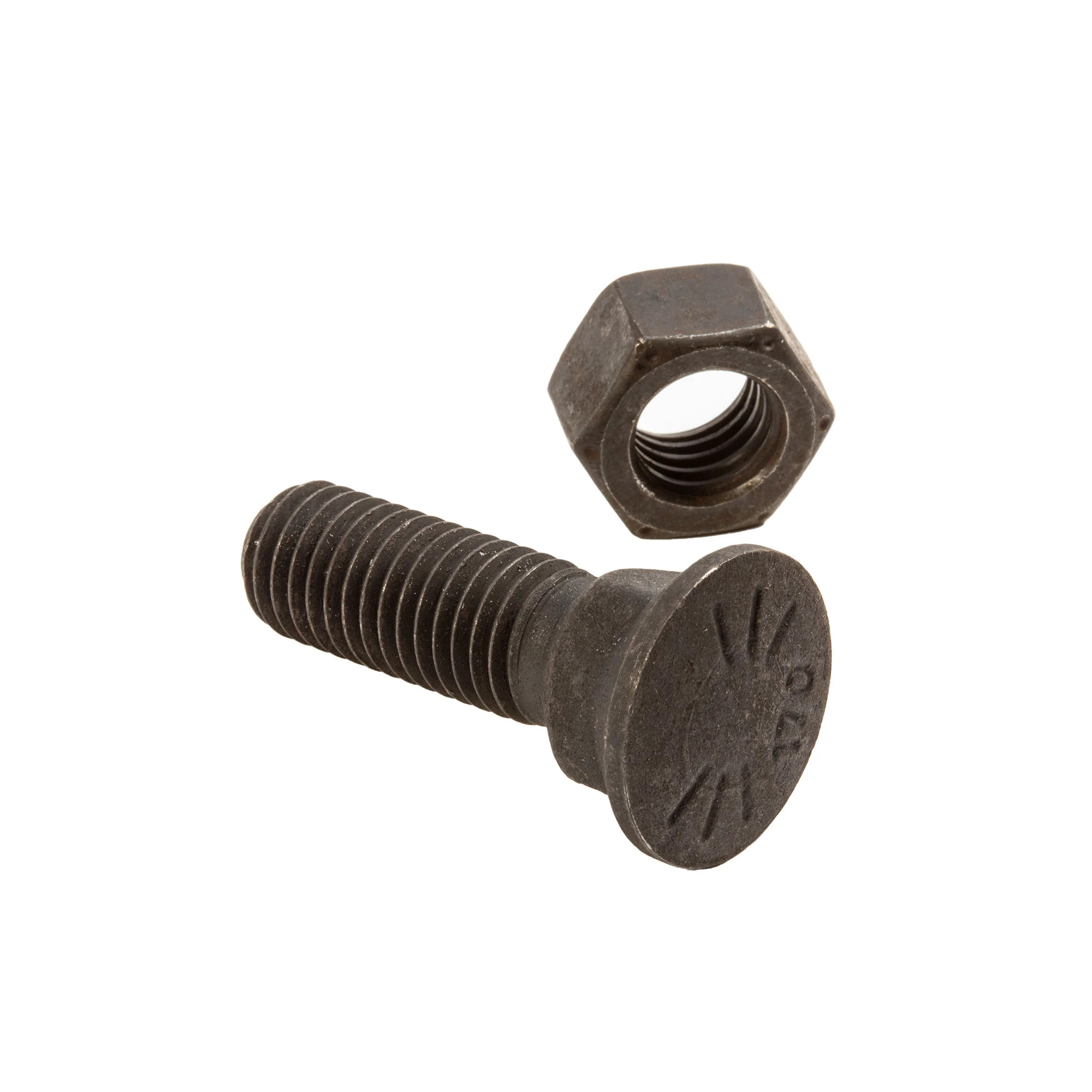 Plow Bolt and Nut; 5/8" X 2-1/4"