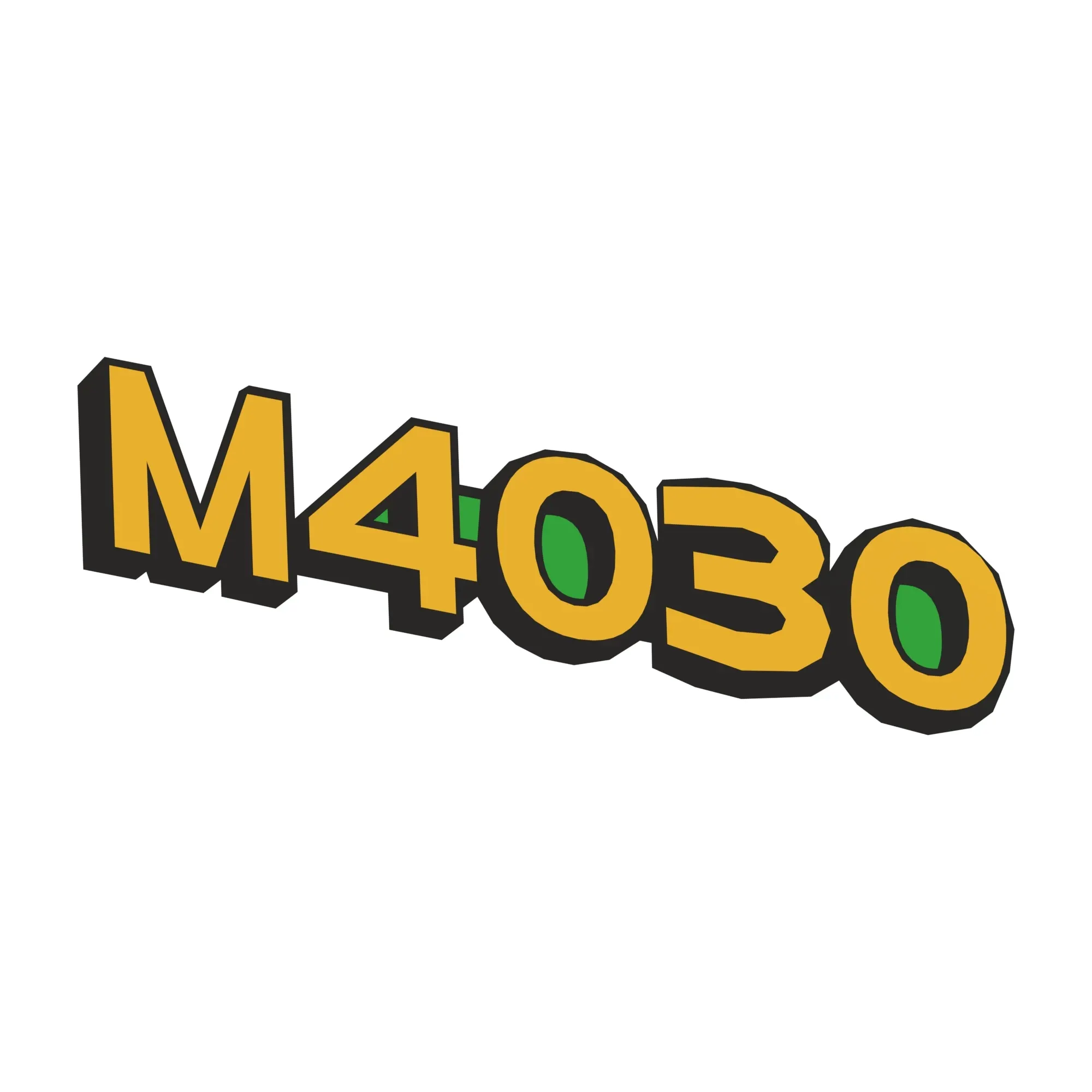 John Deere M4030 Label, Right Side - KK37667