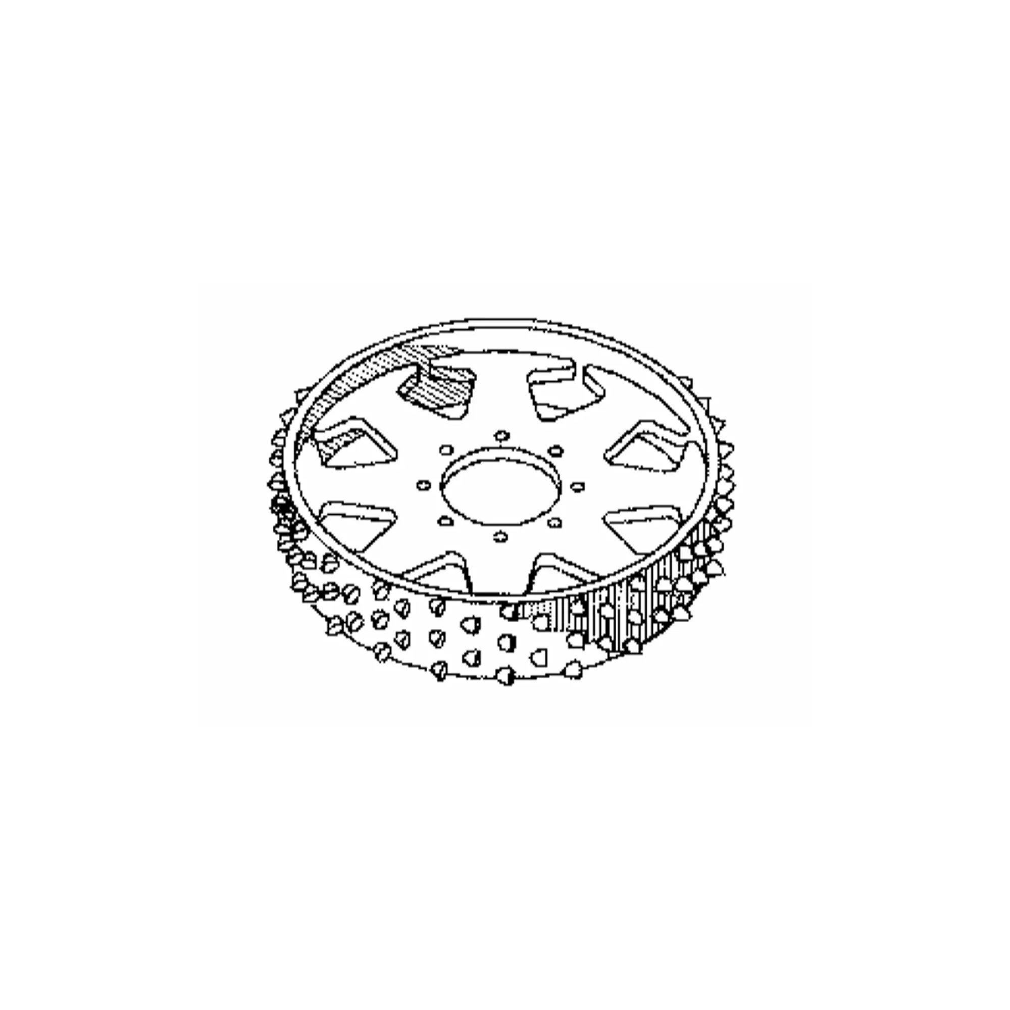 John Deere Spiked Roll - F055959