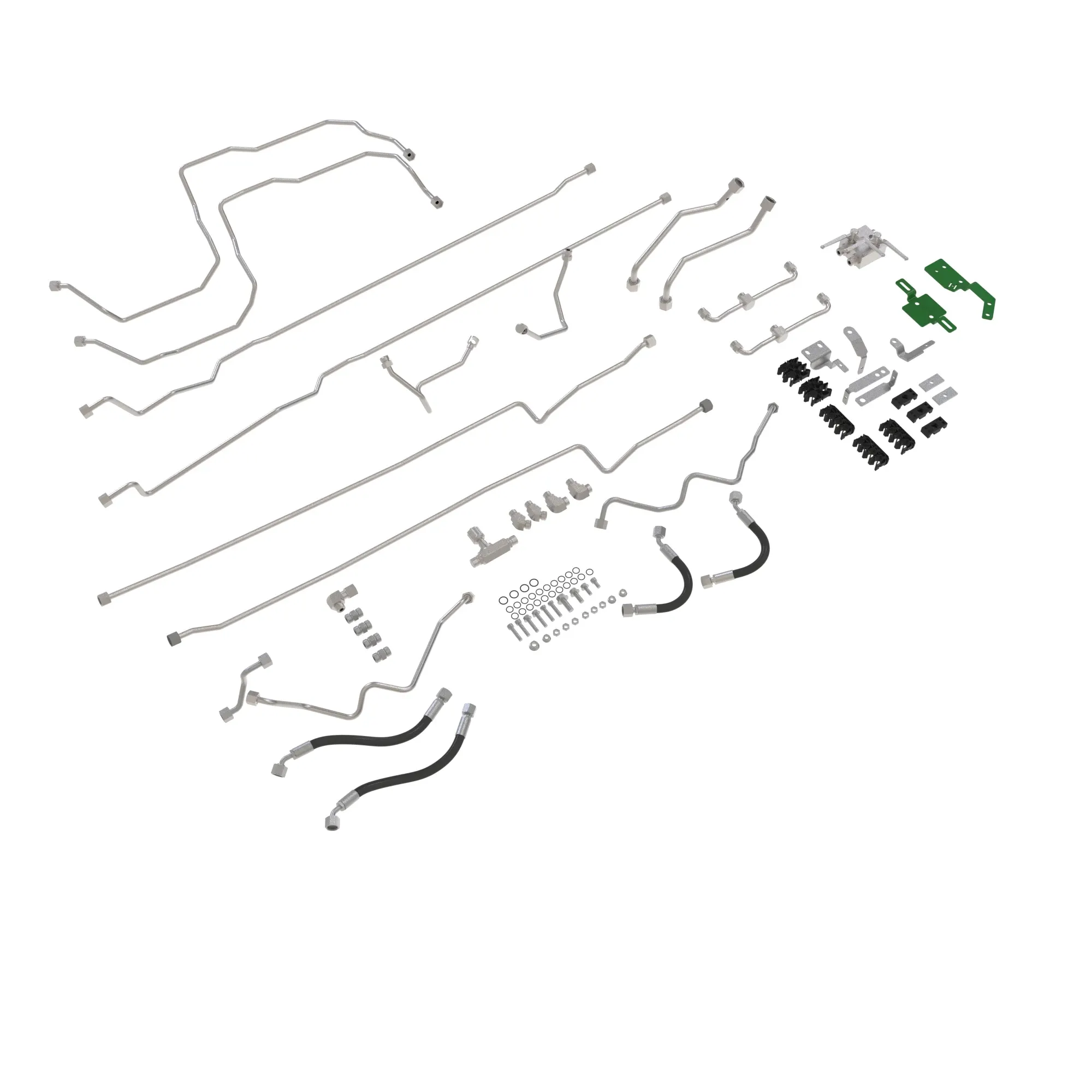 Attachment, Oil lines,Front Hitch, MW15-25 6R