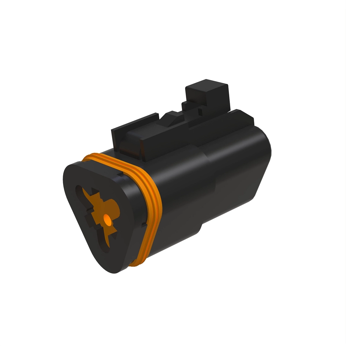 Conn Deutsch Dt 3W Ms Blk Plstc