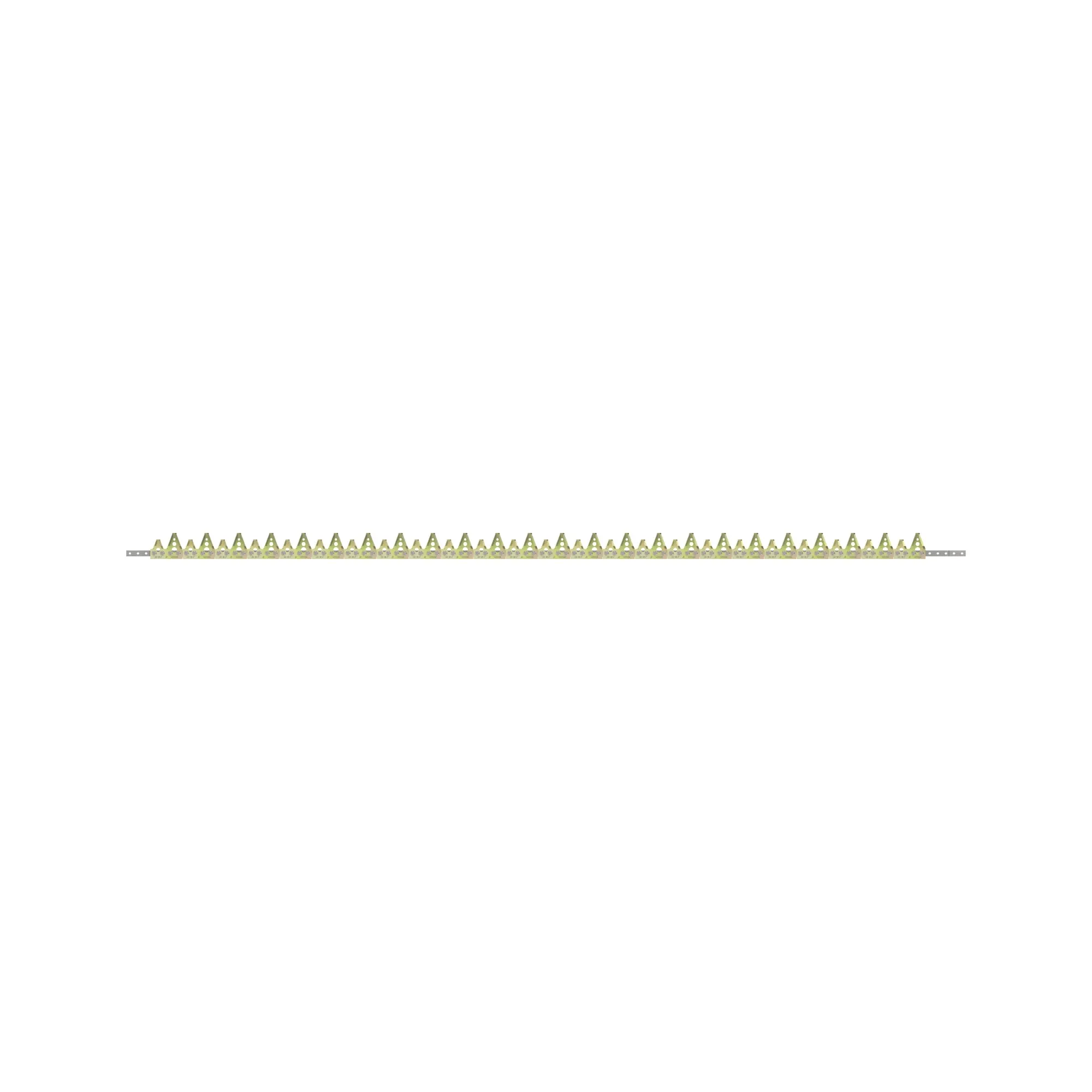 KNIFE ASSEMBLY (SHORT LONG COARSE) 50FT RH MIDDLE