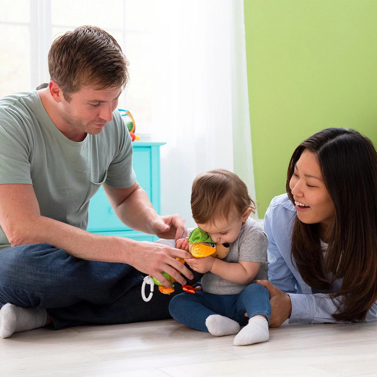 "Lamaze Corn E Dog Clip N' Go"