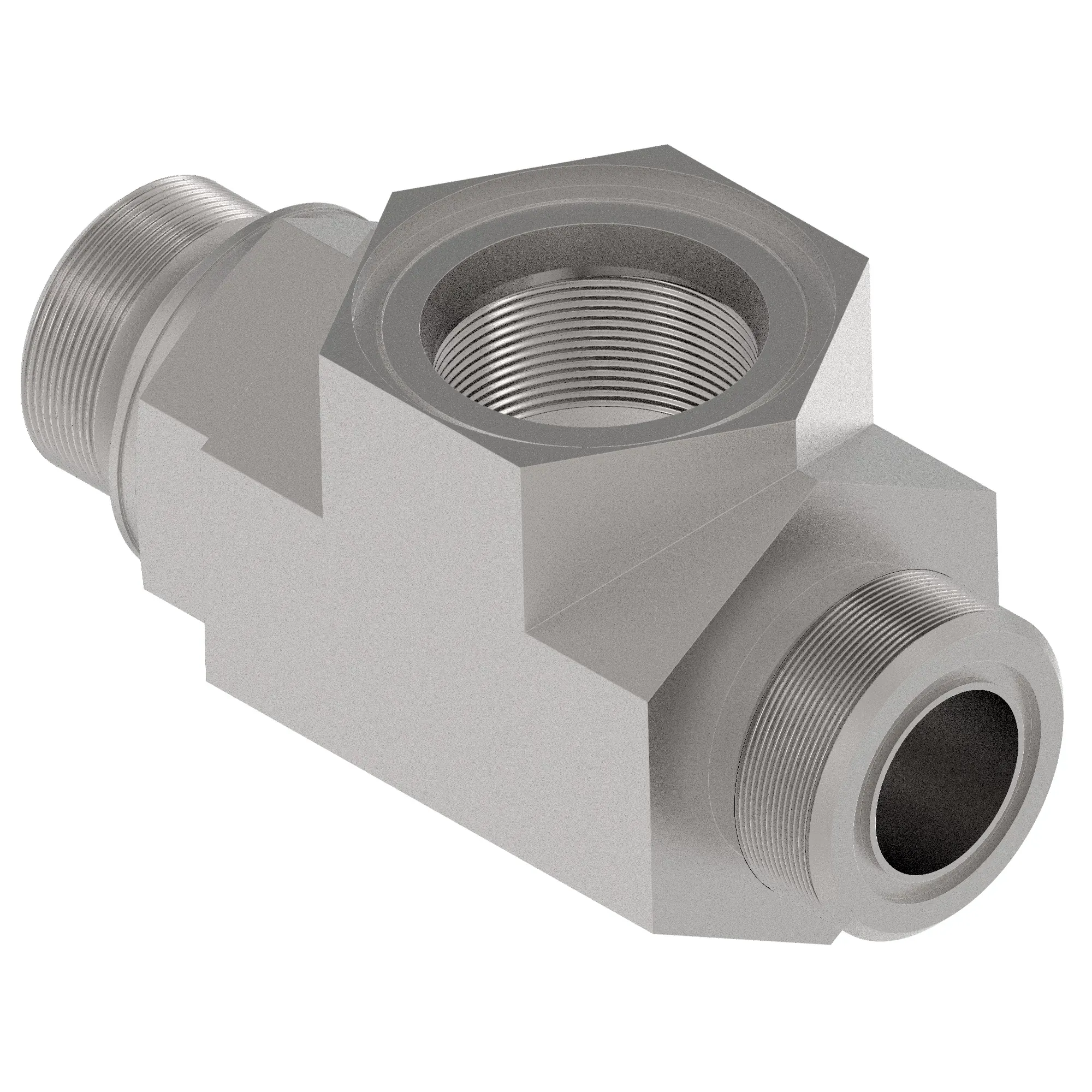 ADAPTER FITTING, M33 STUD X M33 POR