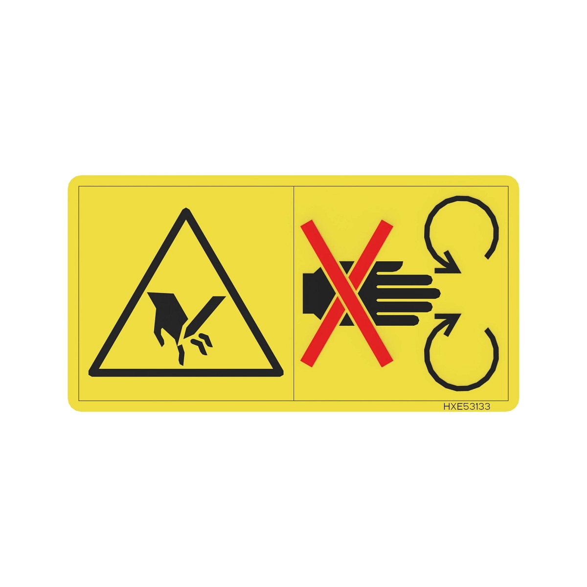 John Deere Warning Label - HXE53133