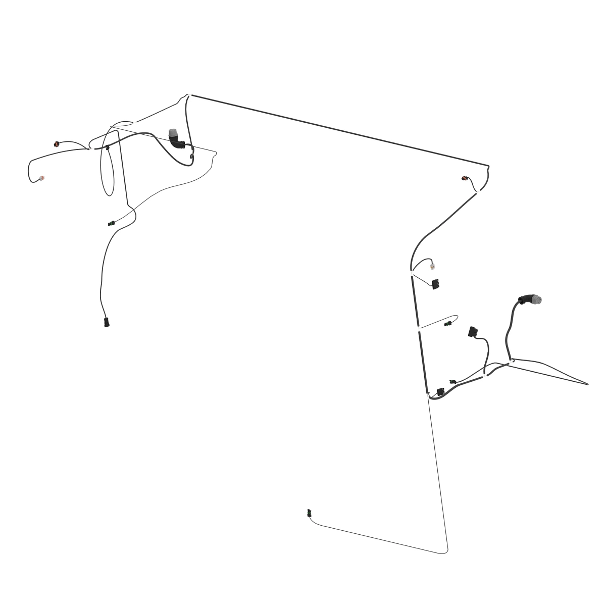 Wiring Harness, Grain Tank, Greater