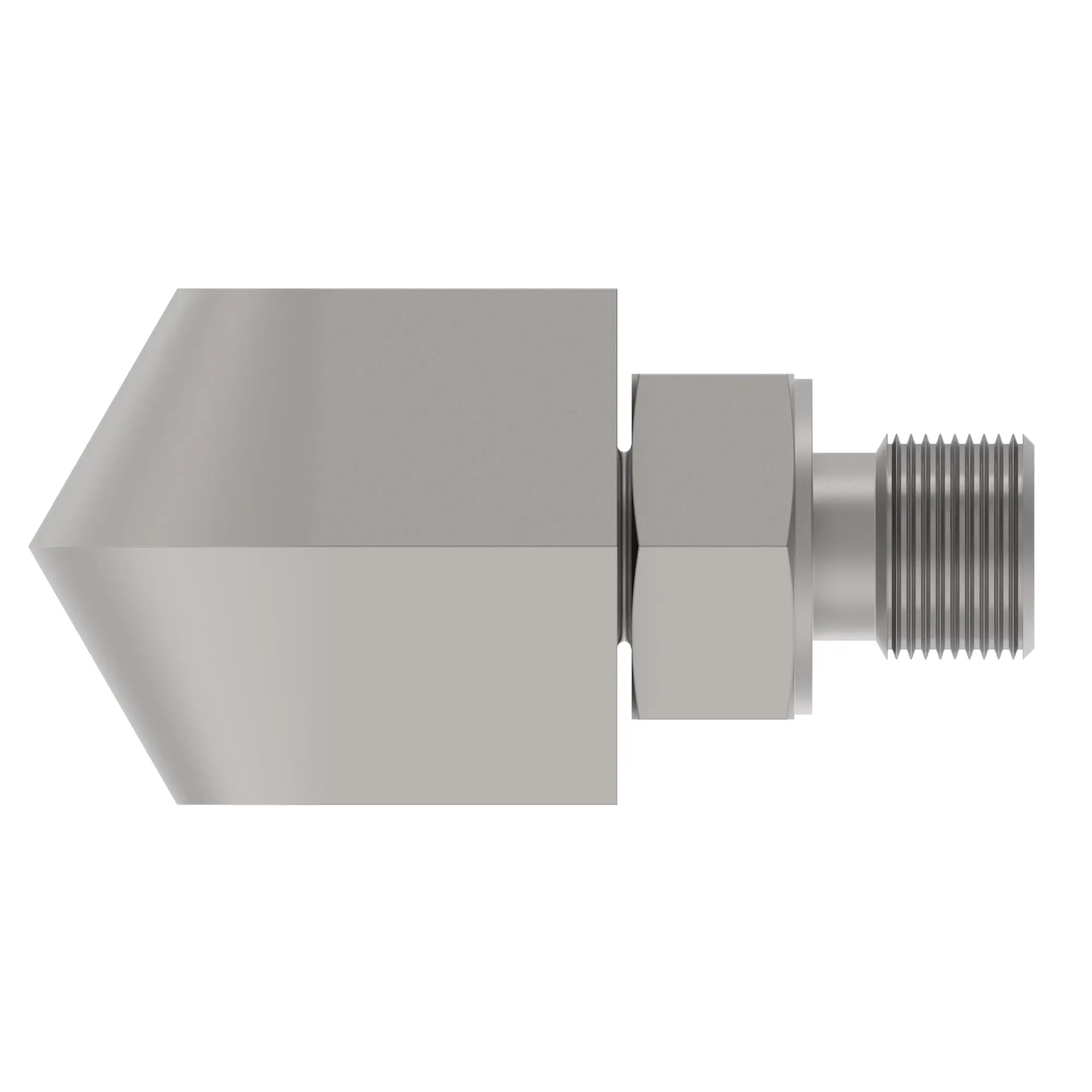 90 DEG ELBOW,O-RING FSF W/MET HEX