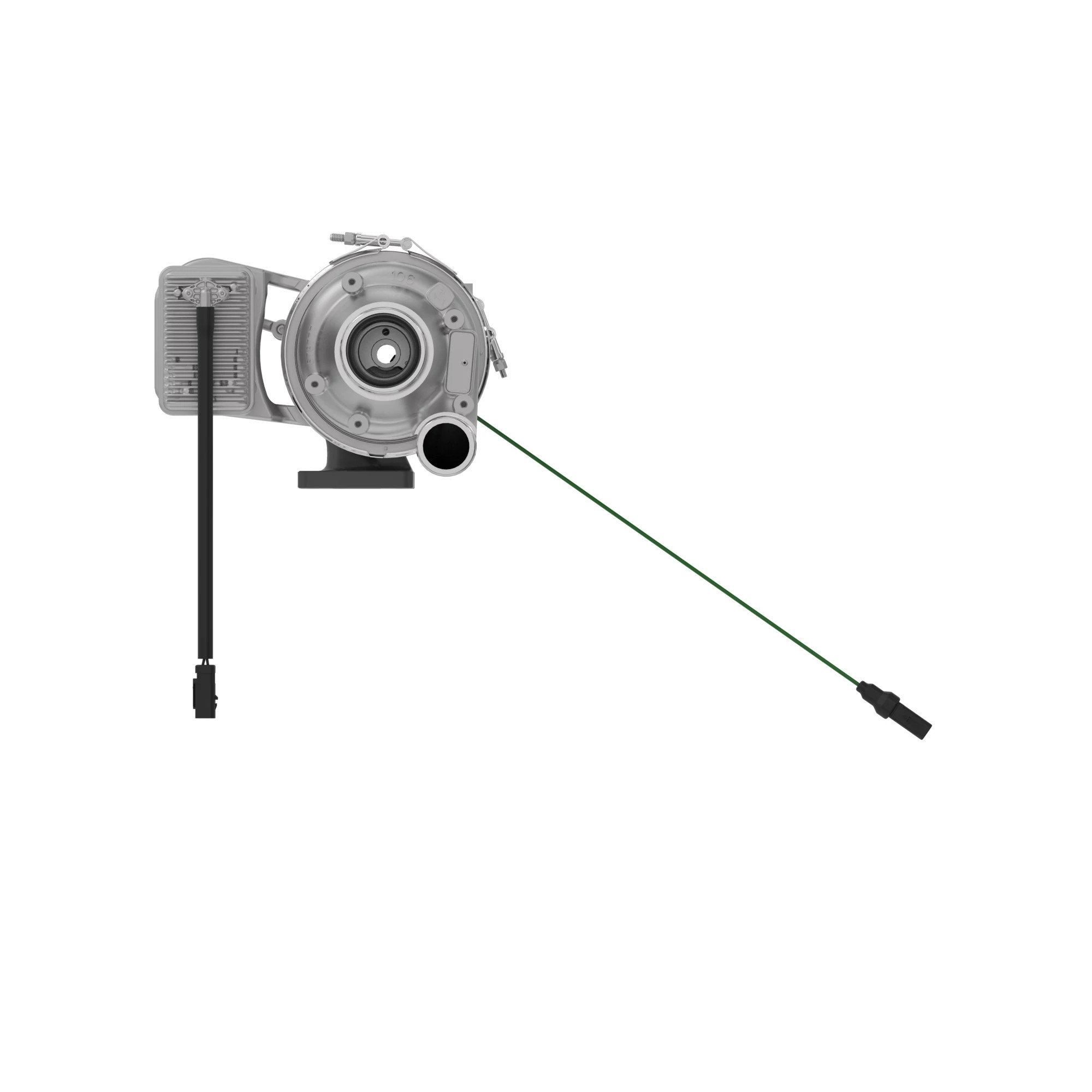 TURBOCHARGER,4045, 12V, LOW ACTUATO