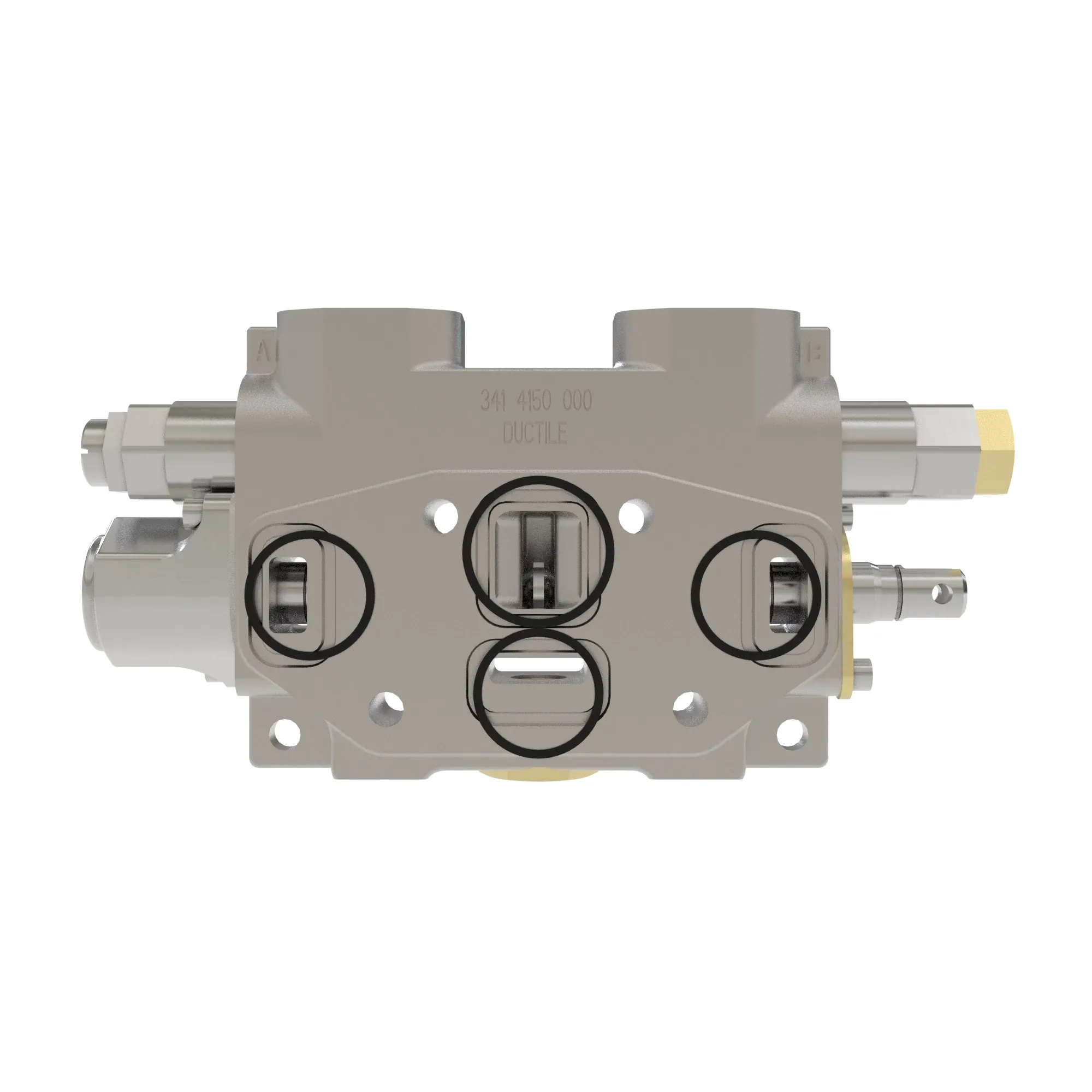 SECTION, 4-WAY ARCH HYDRAULIC VALVE