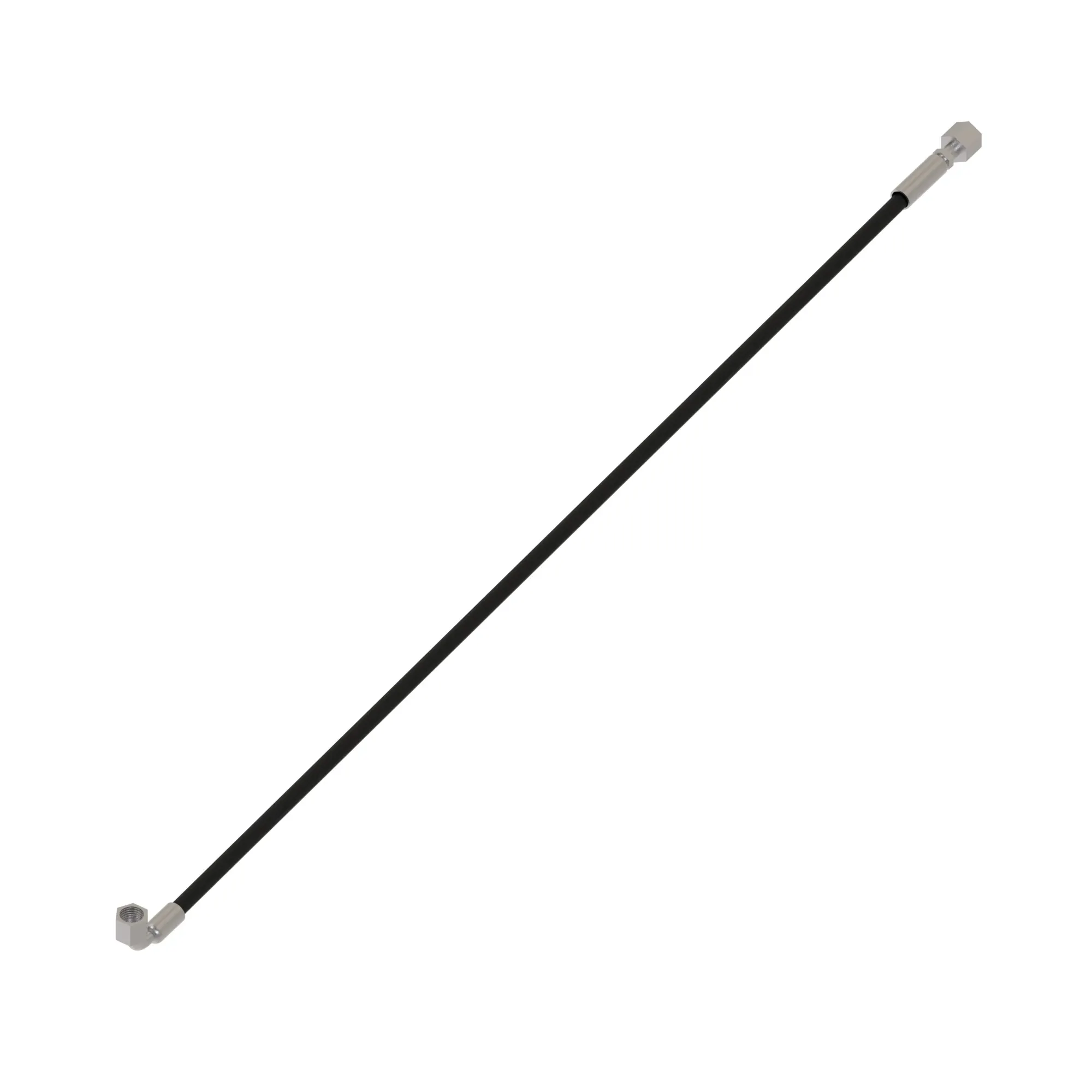 John Deere 2 Wheel Drive Steering Hydraulic Elbow Hose - DQ72552