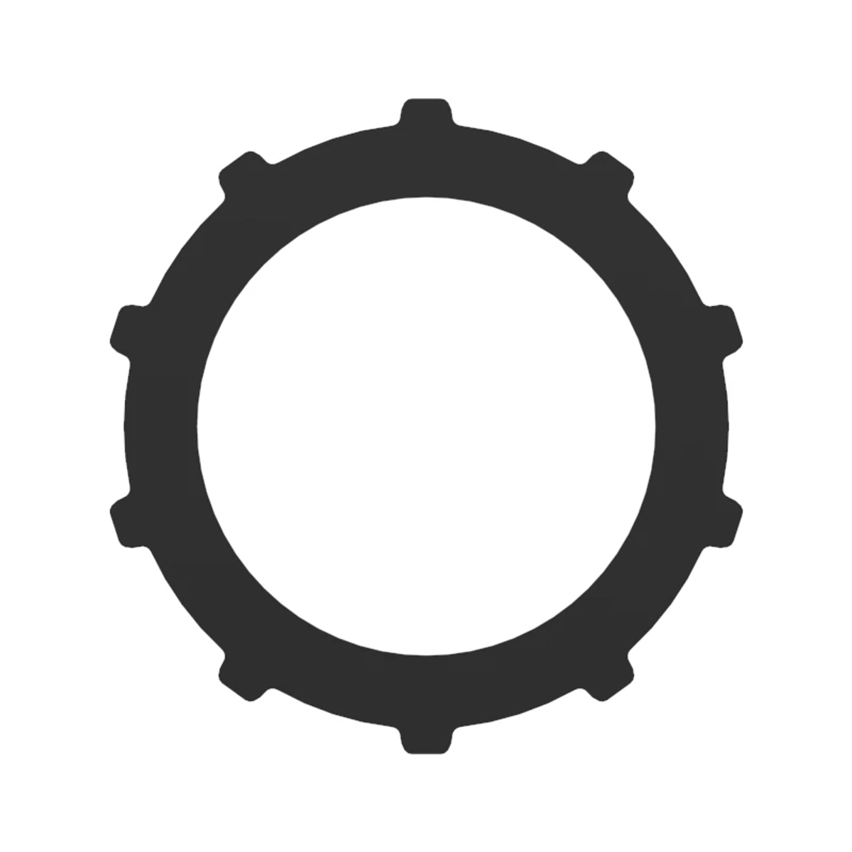 Disk With Outer Spline