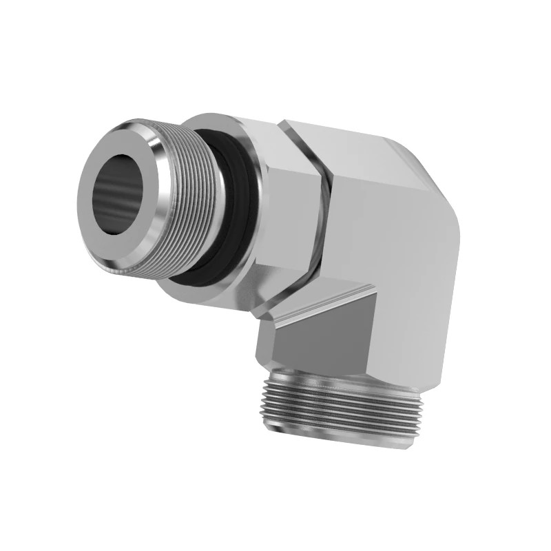 John Deere 90 Degree Threadless Fitting - 62H1013