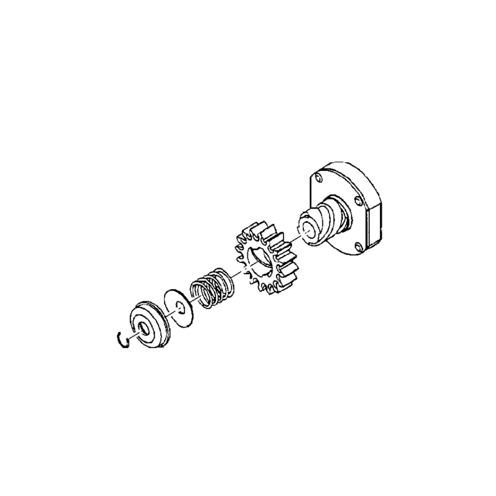 John Deere Starter Motor Drive   - MIA13039