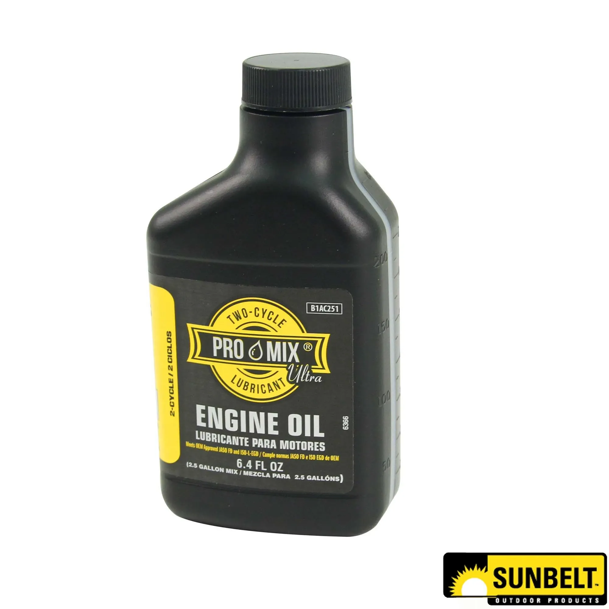 Sunbelt 2-Cycle Engine Oil, Champion™ Pro-Mix™ Ultra, 189.3 ml (6.4 Fluid Oz) - A-B1AC251
