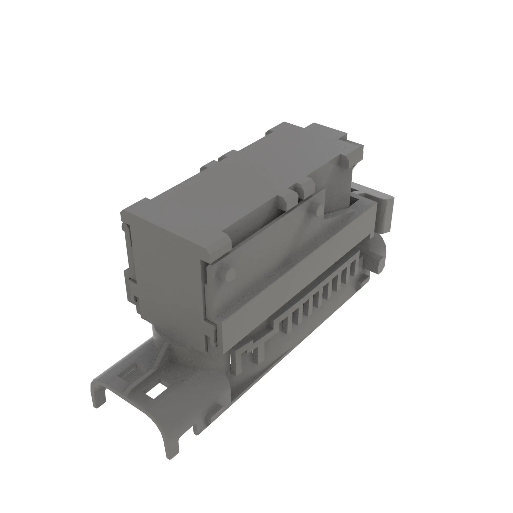 CONN TYCO MIXED 42W F GRY PLSTC