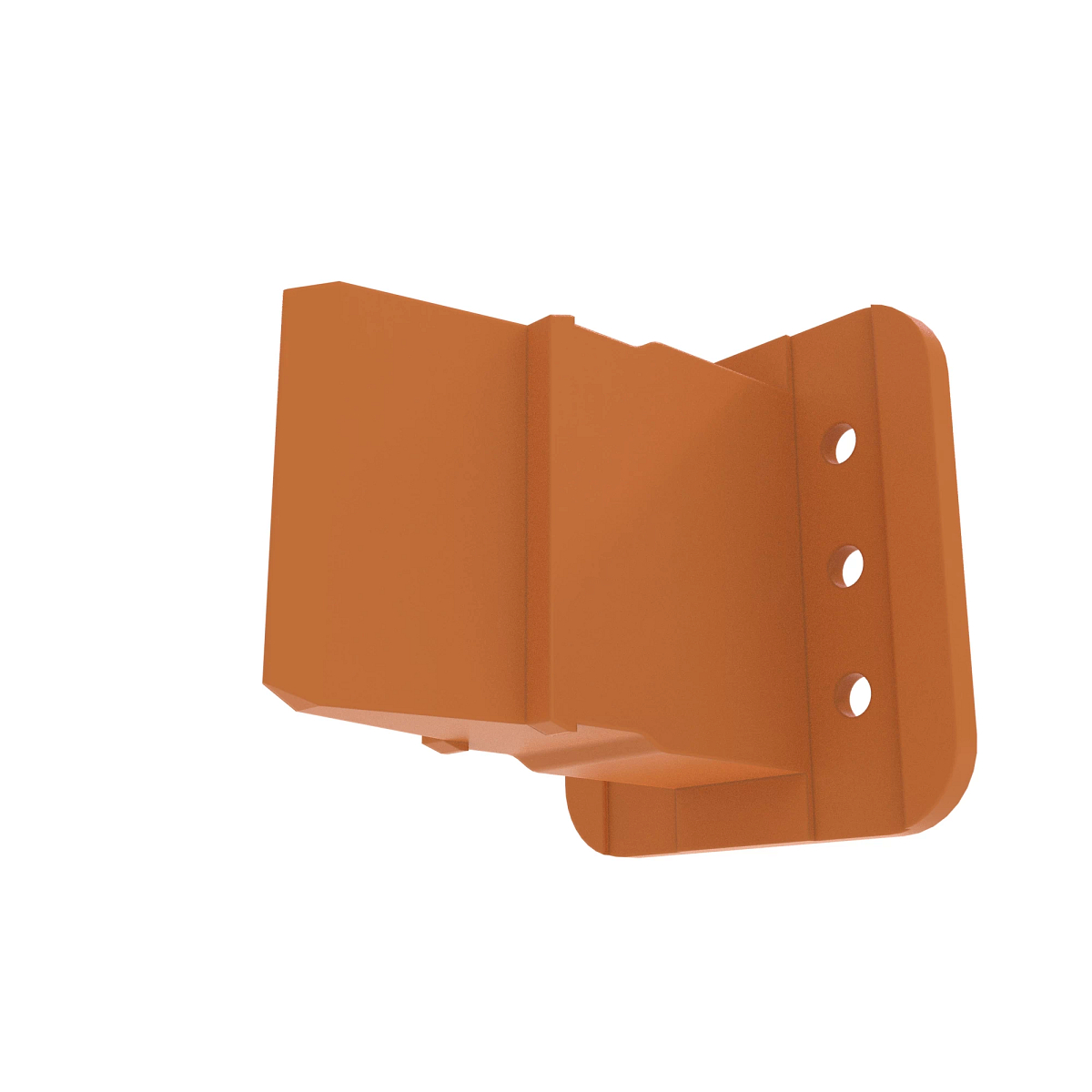 John Deere Orange Electrical Connector Terminal, 6 Cavities - 57M7677