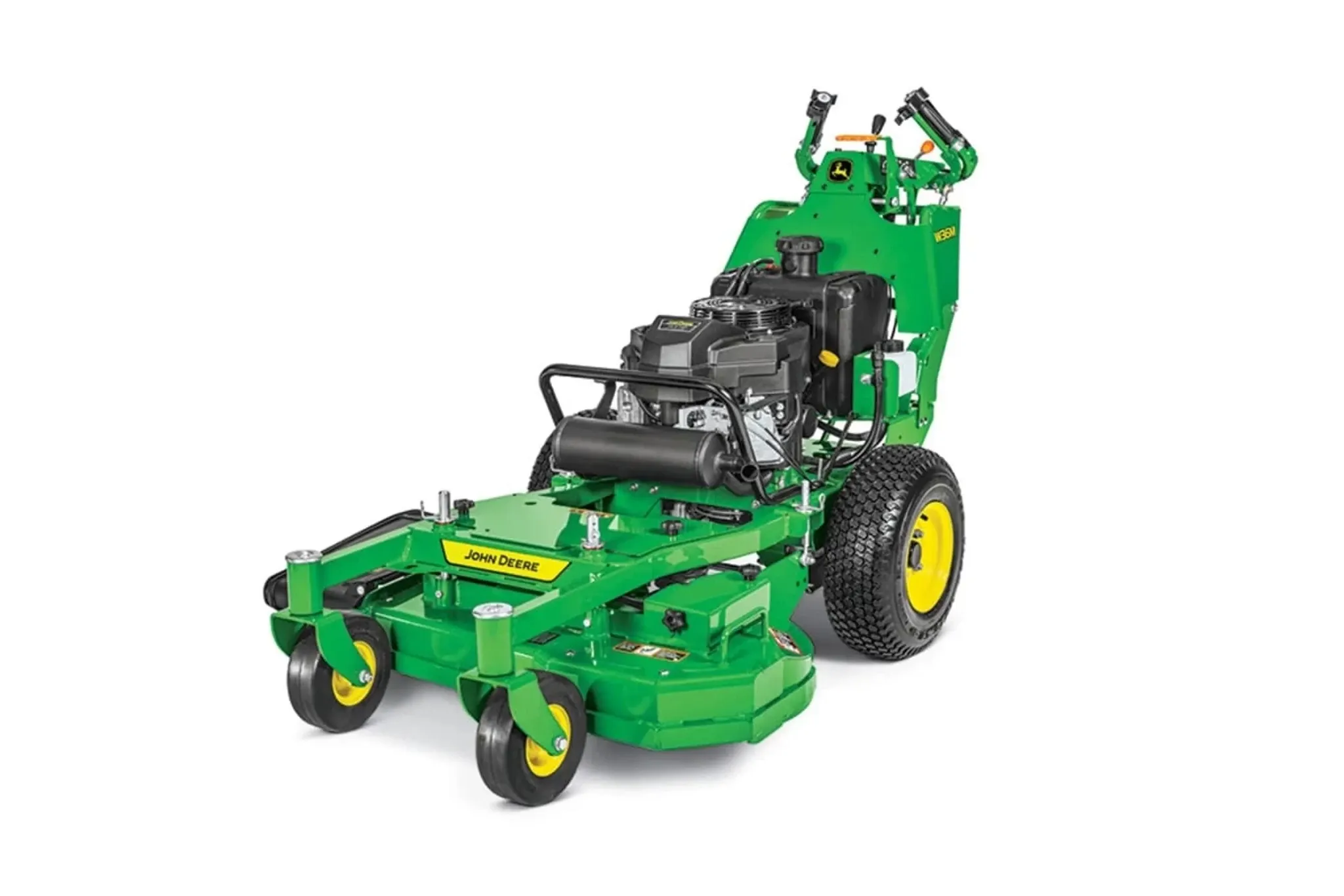 Studio image with a front left view of a W36M Commercial Walk-Behind Mower