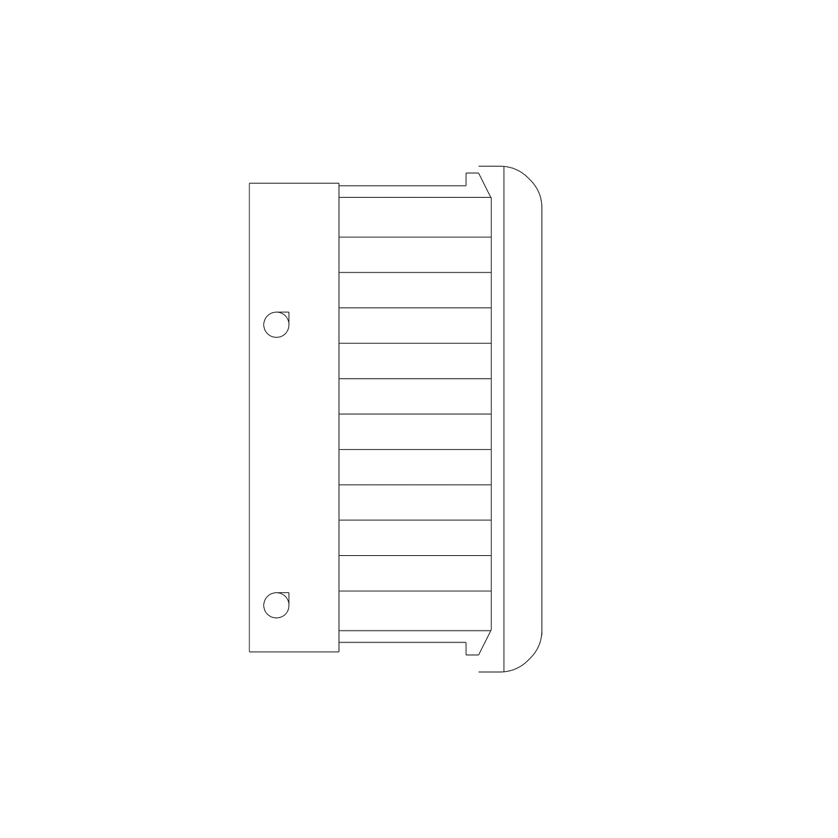 John Deere Electrical Connector Terminal - 57M8077