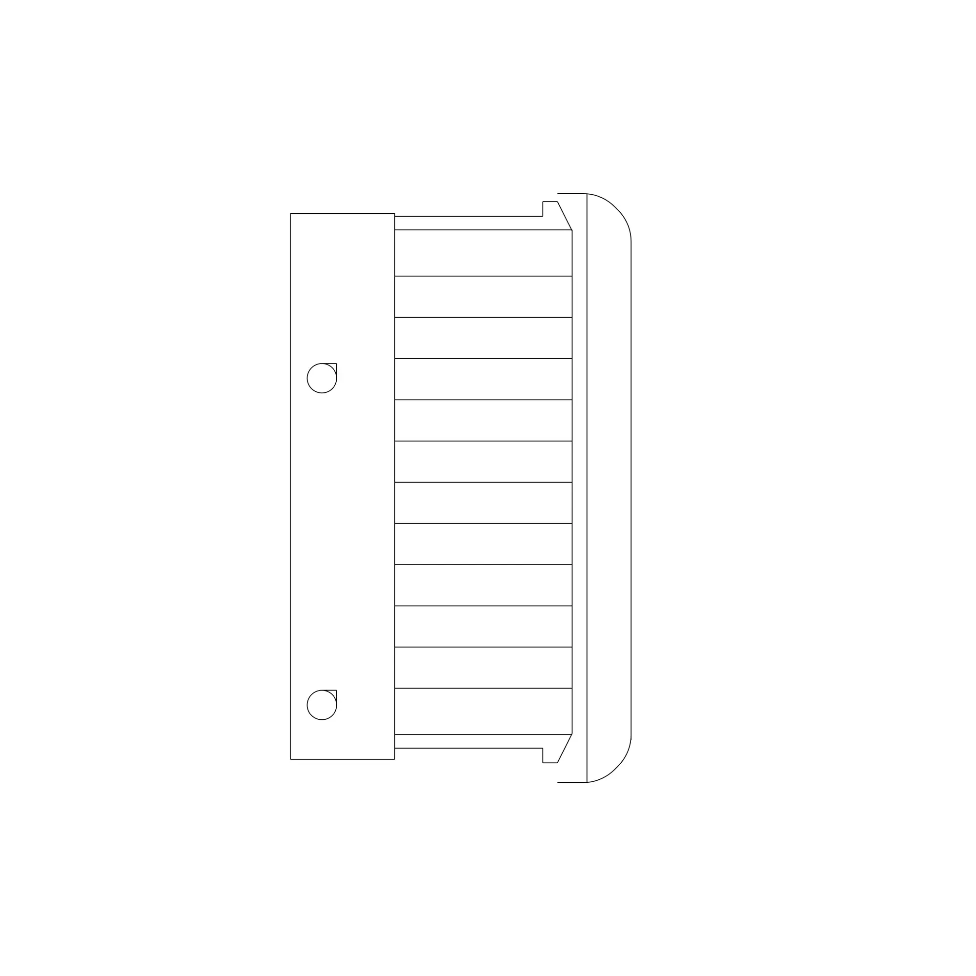 John Deere Electrical Connector Terminal - 57M8077