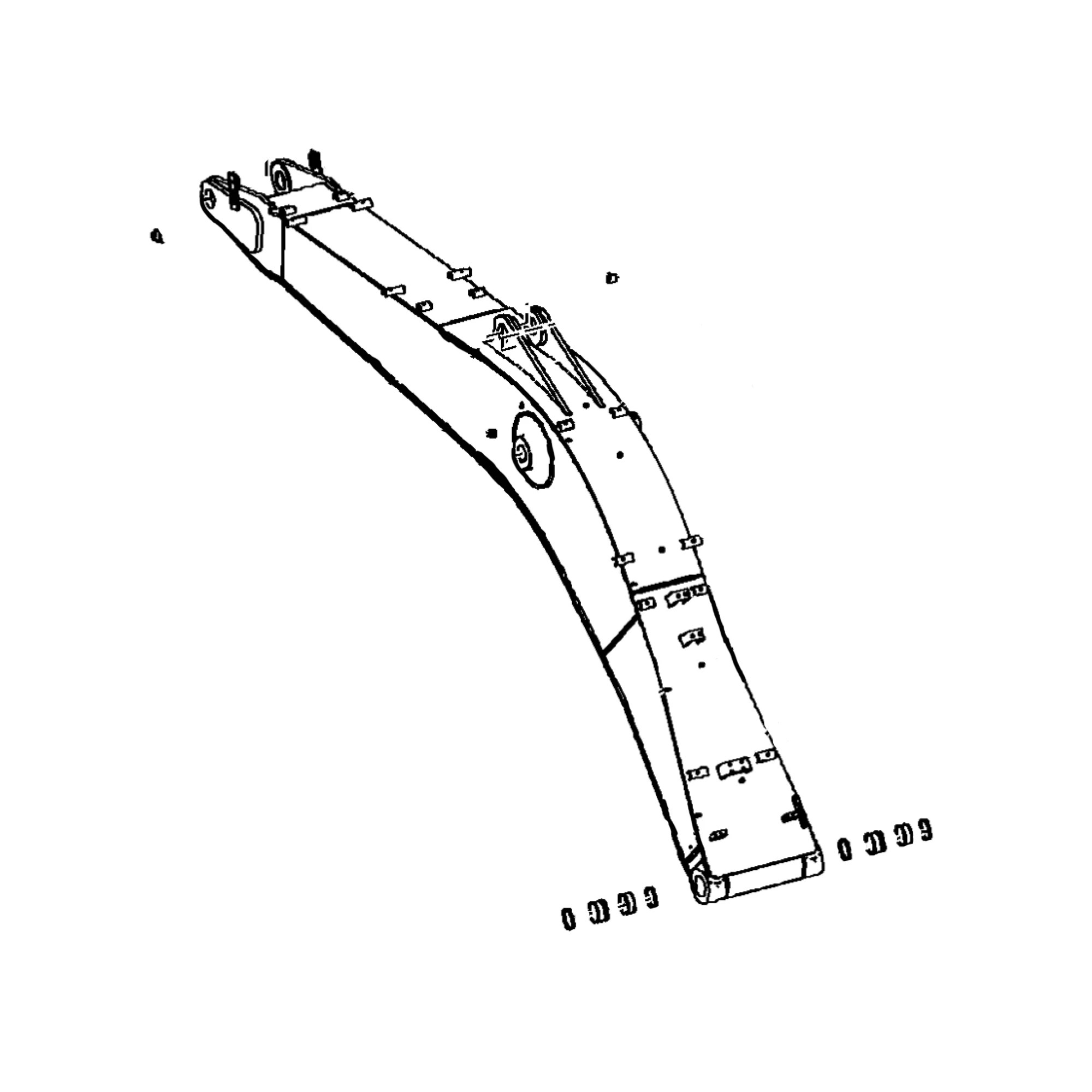 John Deere Standard Excavator Boom - 8095998G