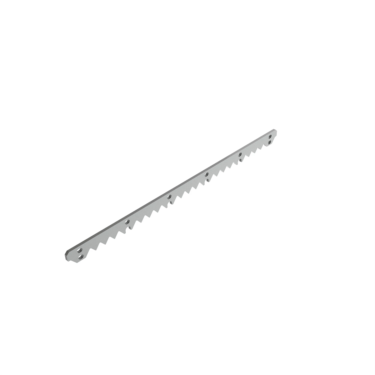 John Deere Upper Front Feed Roll Rasp Bar - HXE93575