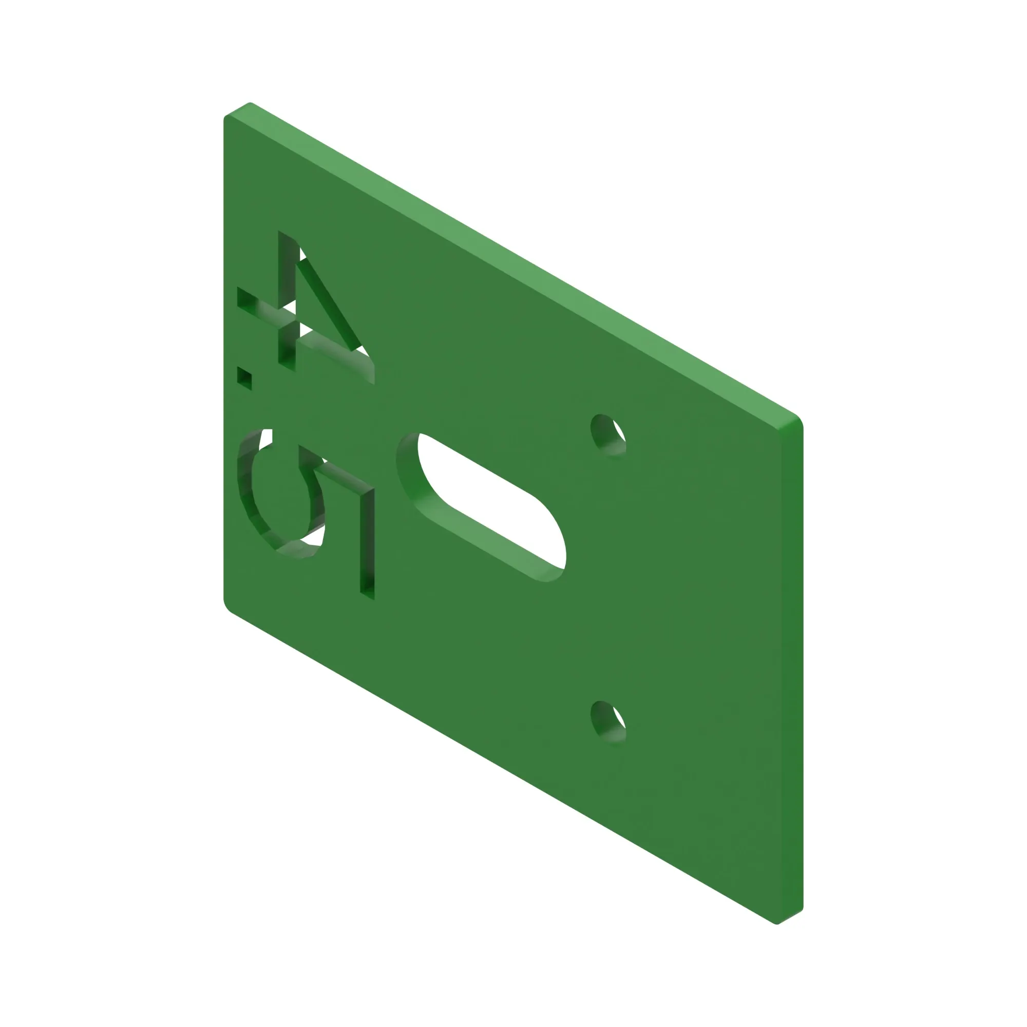 PLATE, 4.5M SPRING ANCHOR COVER