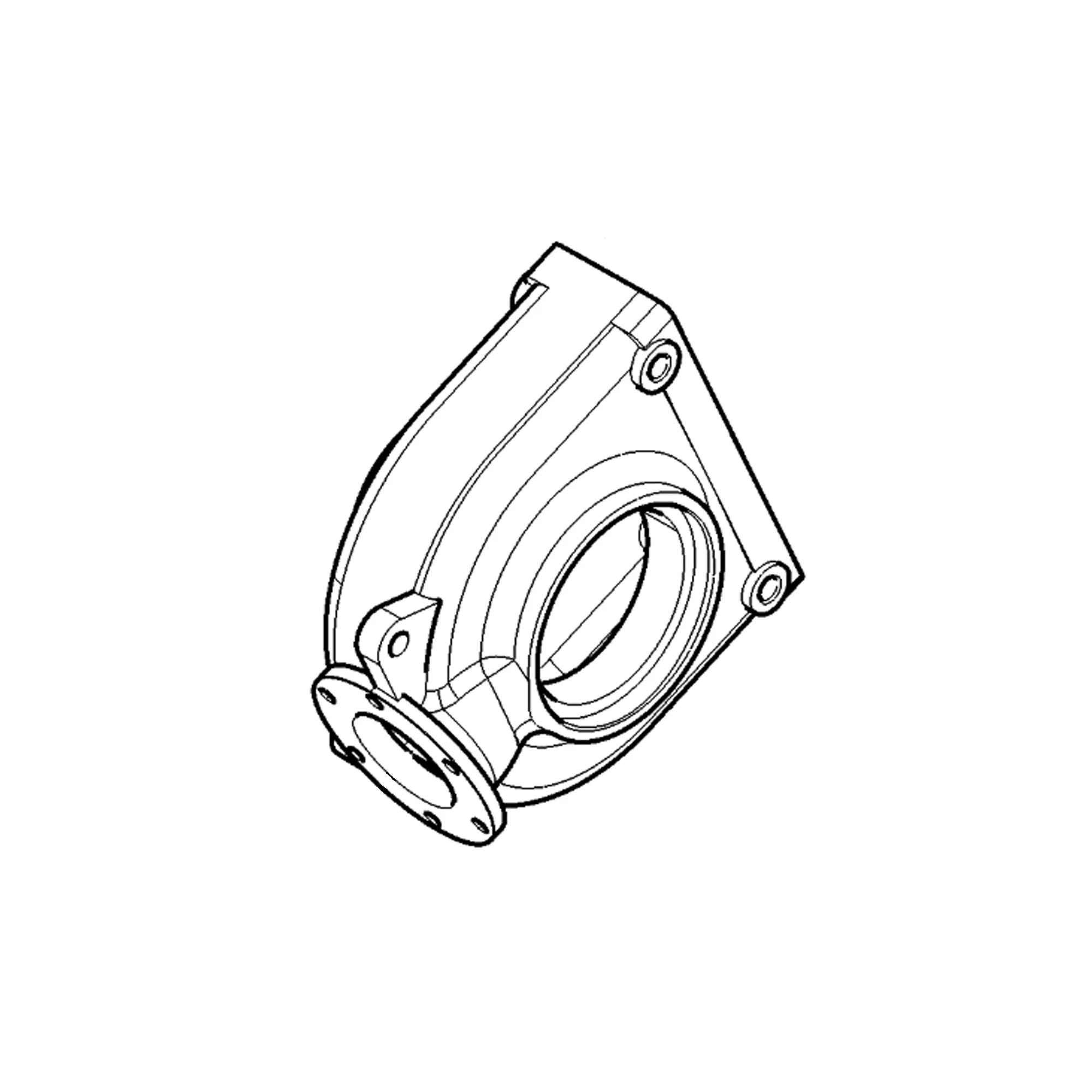 HOUSING, UPPER KNOTTER GEARBOX