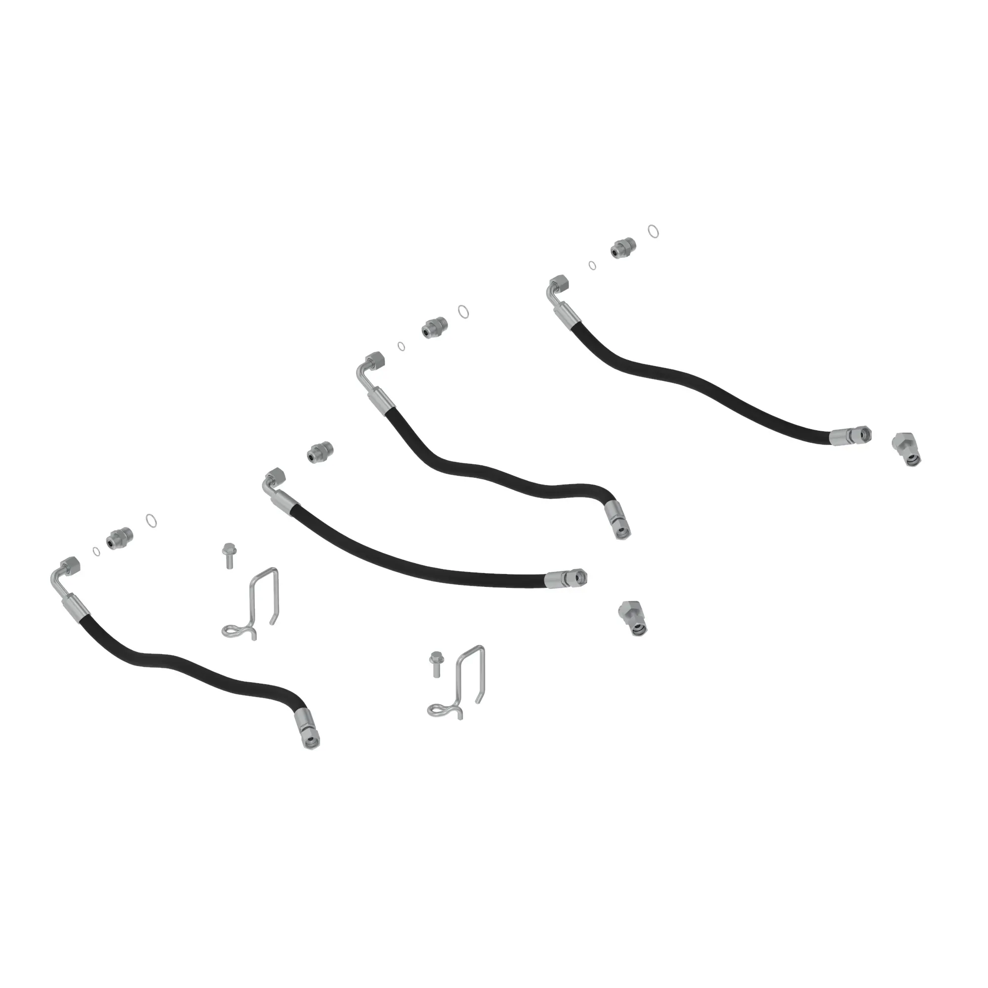 John Deere 2-Function Hoses and Parts - BXX10107