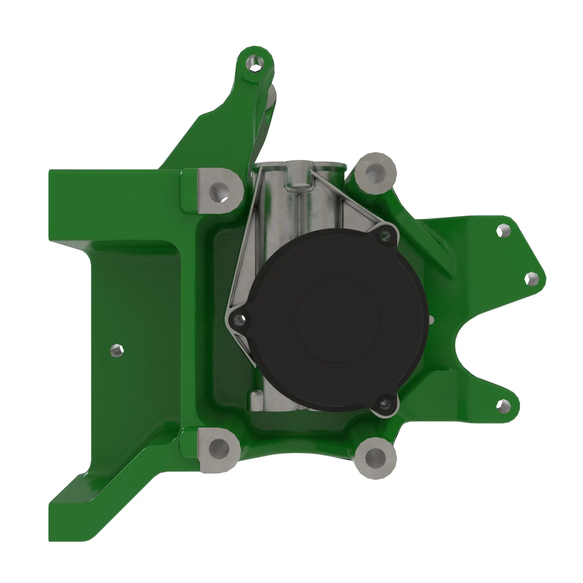 FAN BEARING HOUSING WITH INTEGRATED WATER PUMP
