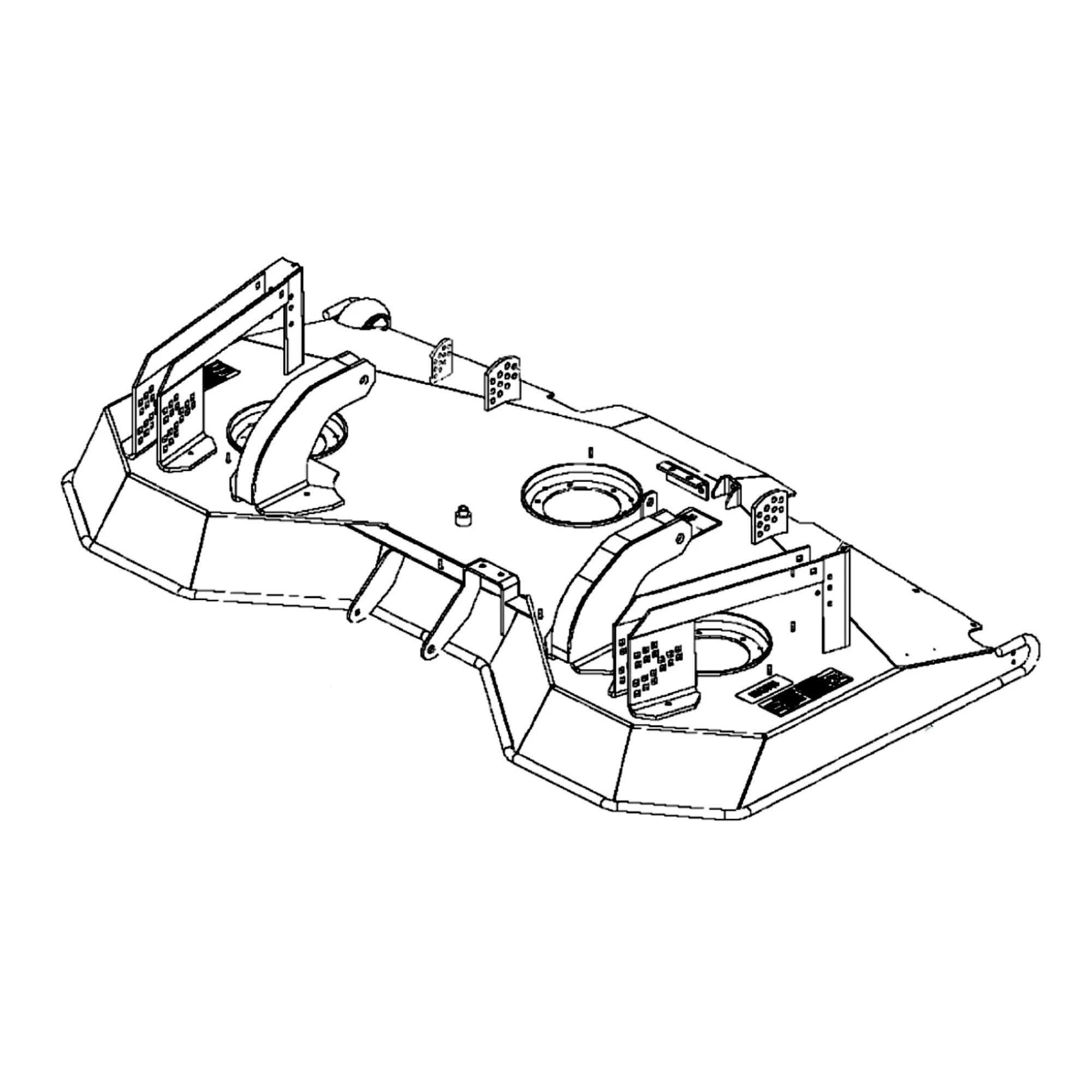 John Deere Mower Deck, 72 Inch - DMA210366