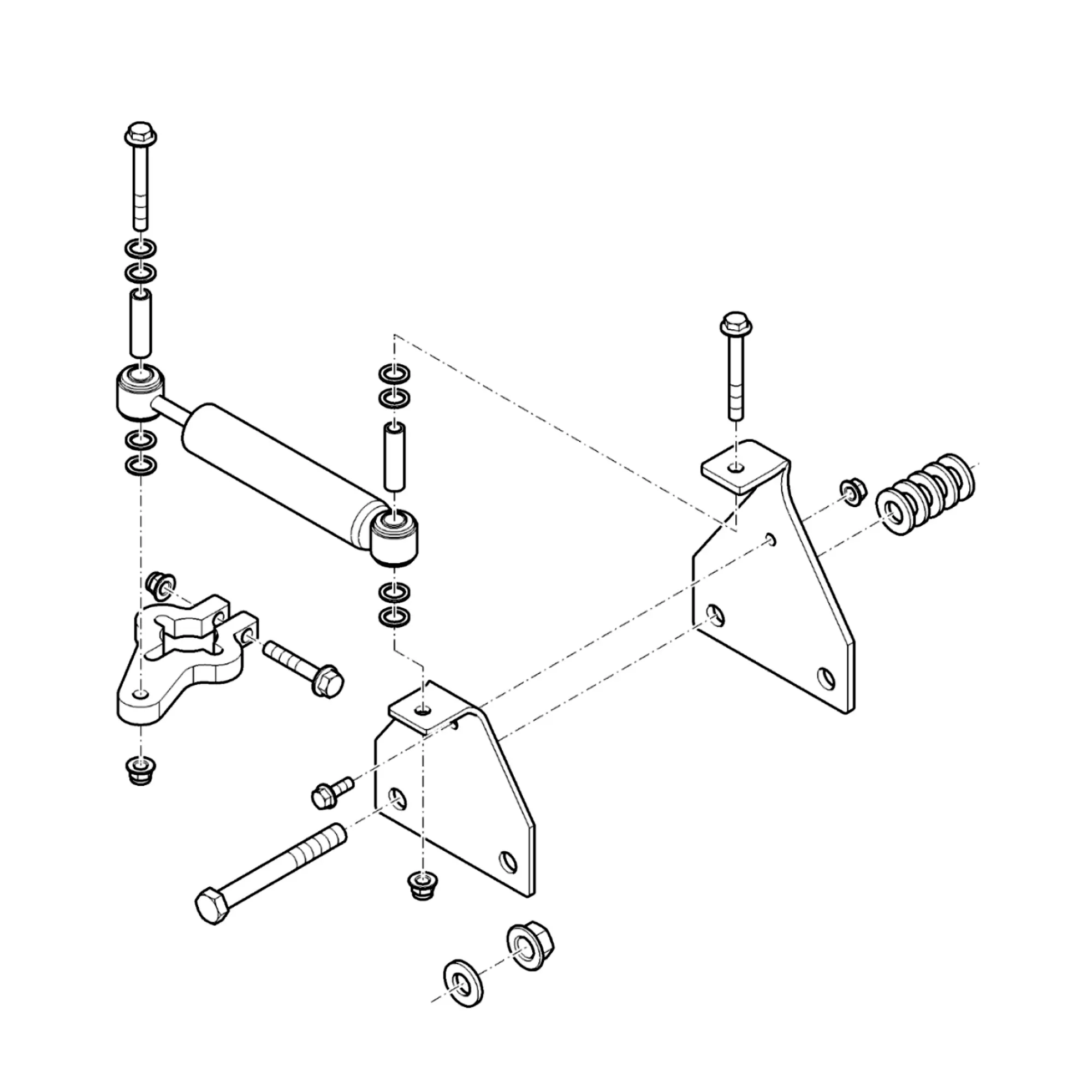 John Deere Rear Axle Absorber Kit - BE32070