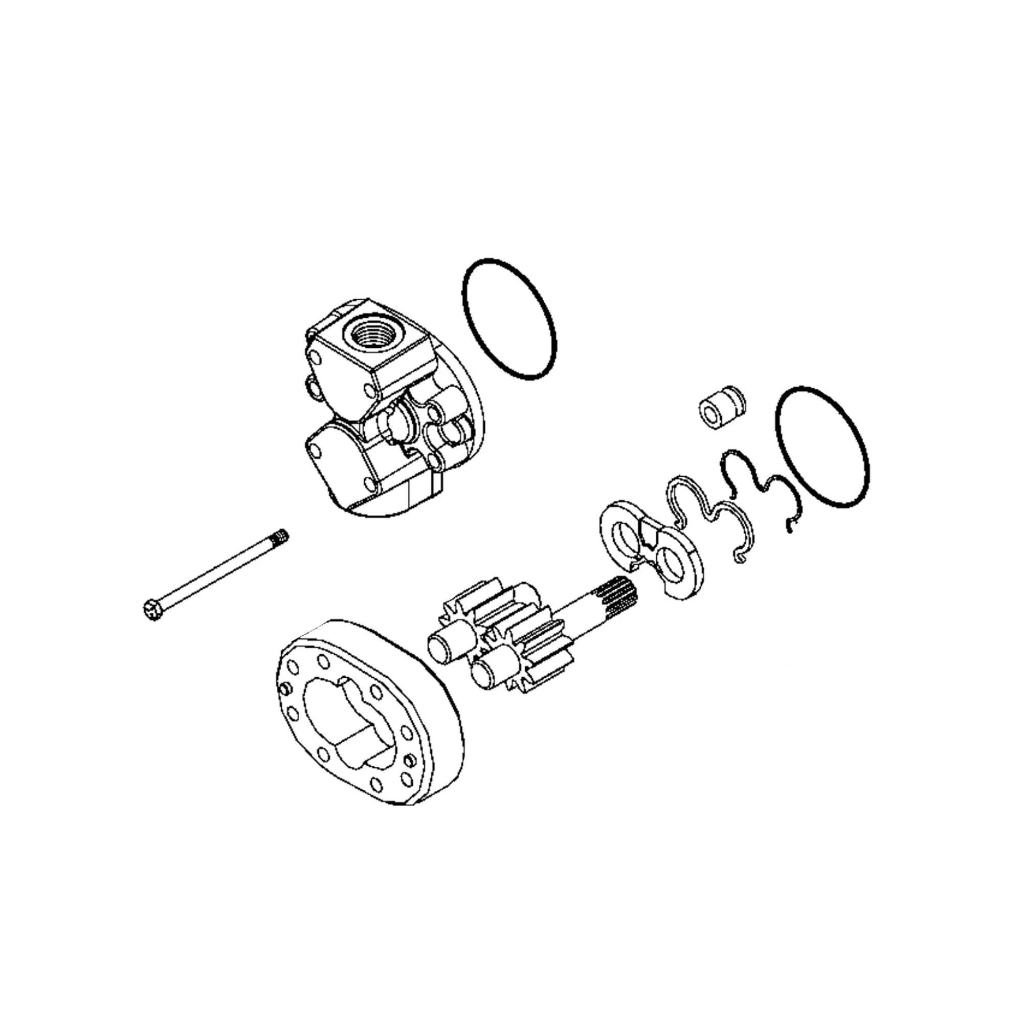 John Deere Hydraulic Gear Pump - KV21019