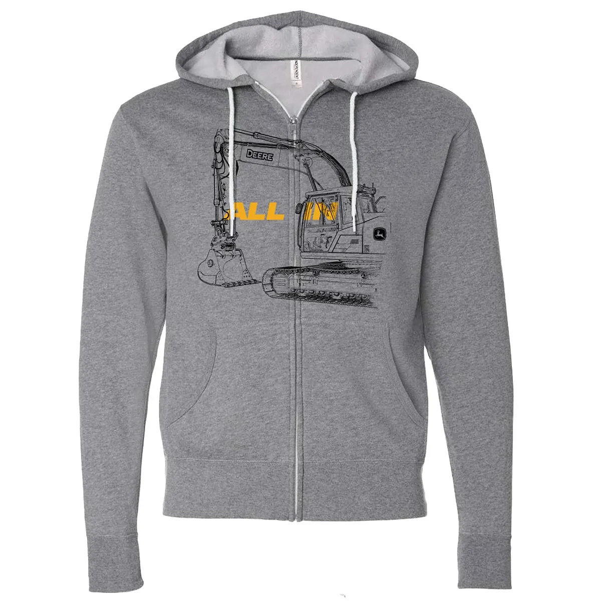 All In Full Zip Hoodie