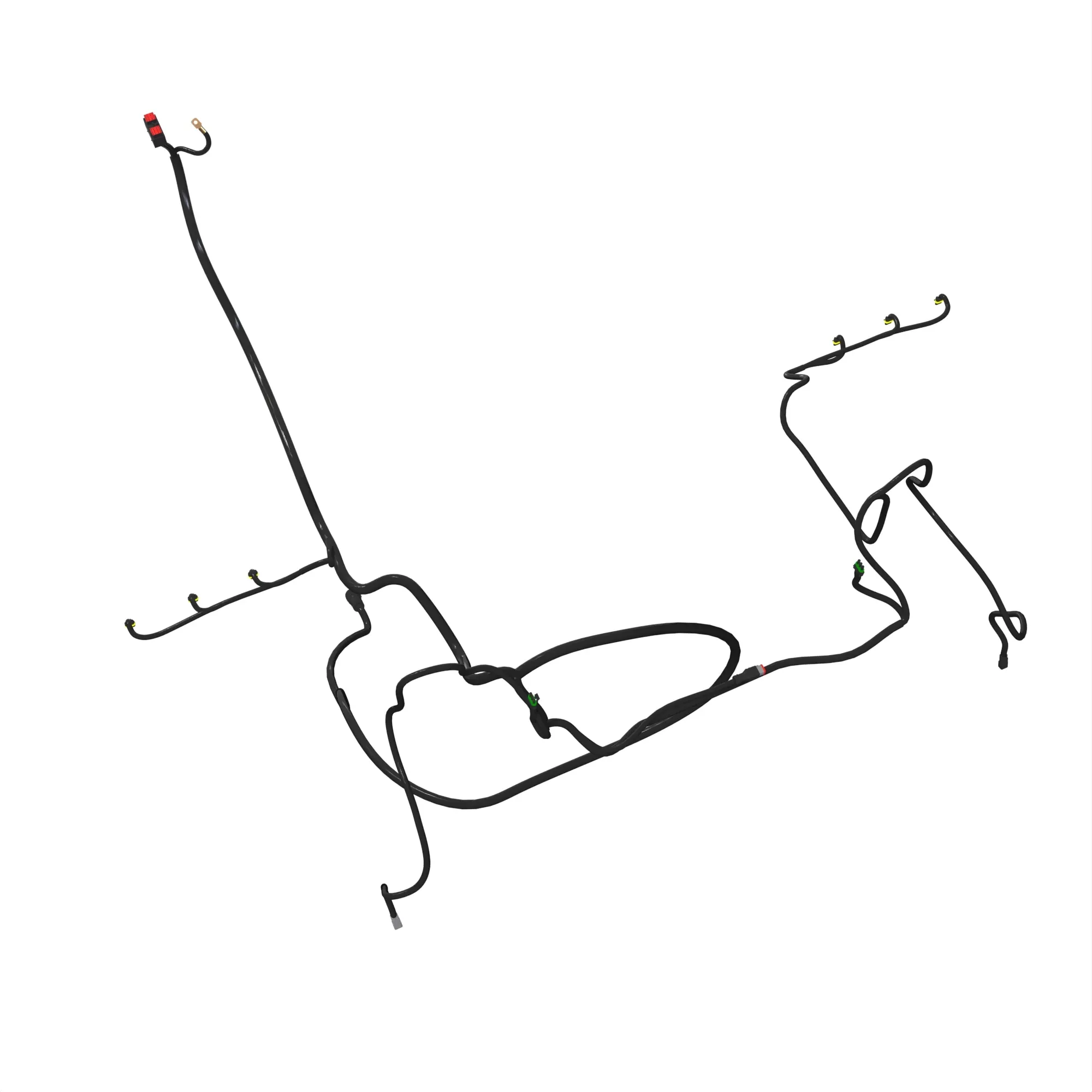 John Deere Main Frame Extension Track Wiring Harness - AXT15203