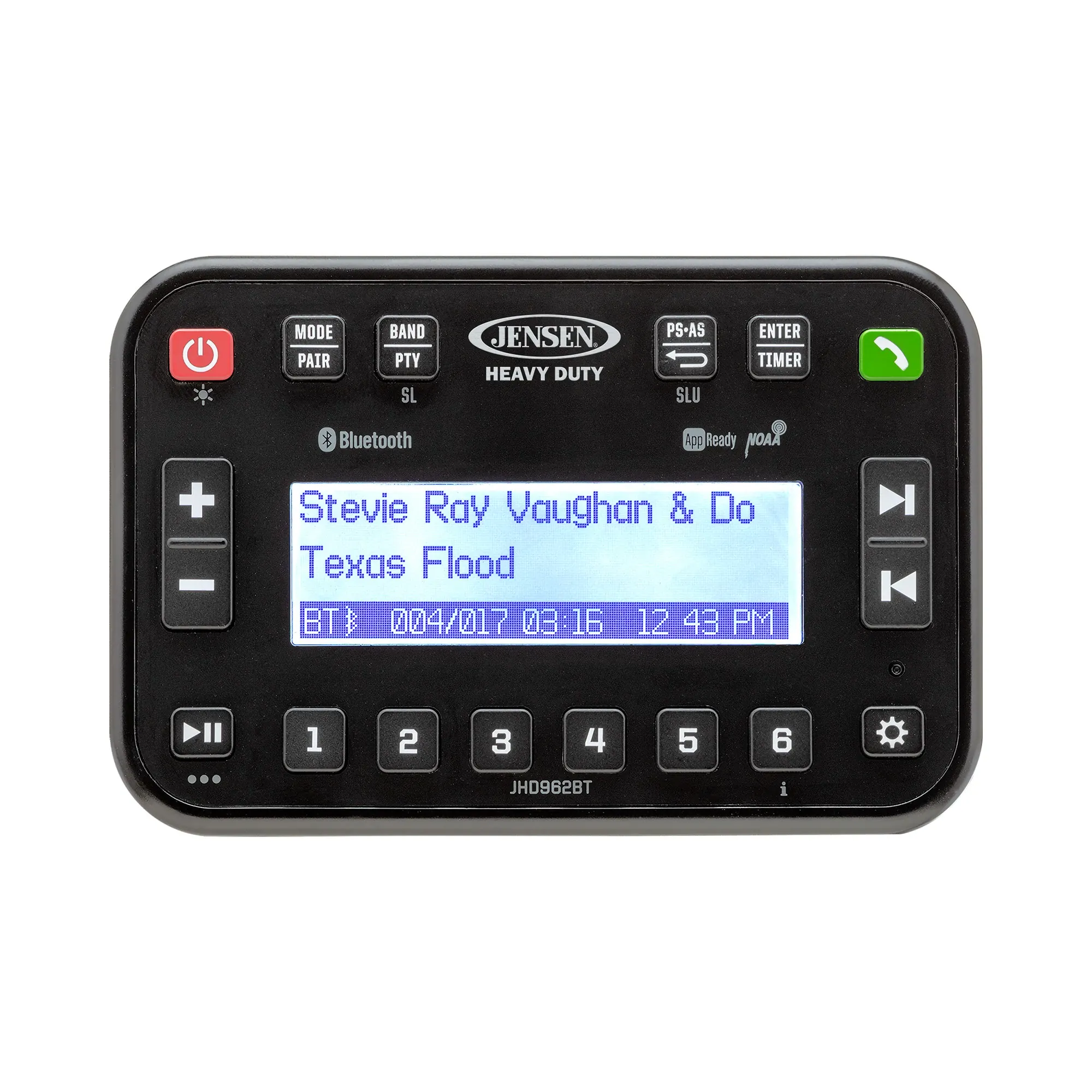 John Deere Mini AM/FM/BT/WB/Hands Free Radio - SWJHD962BT