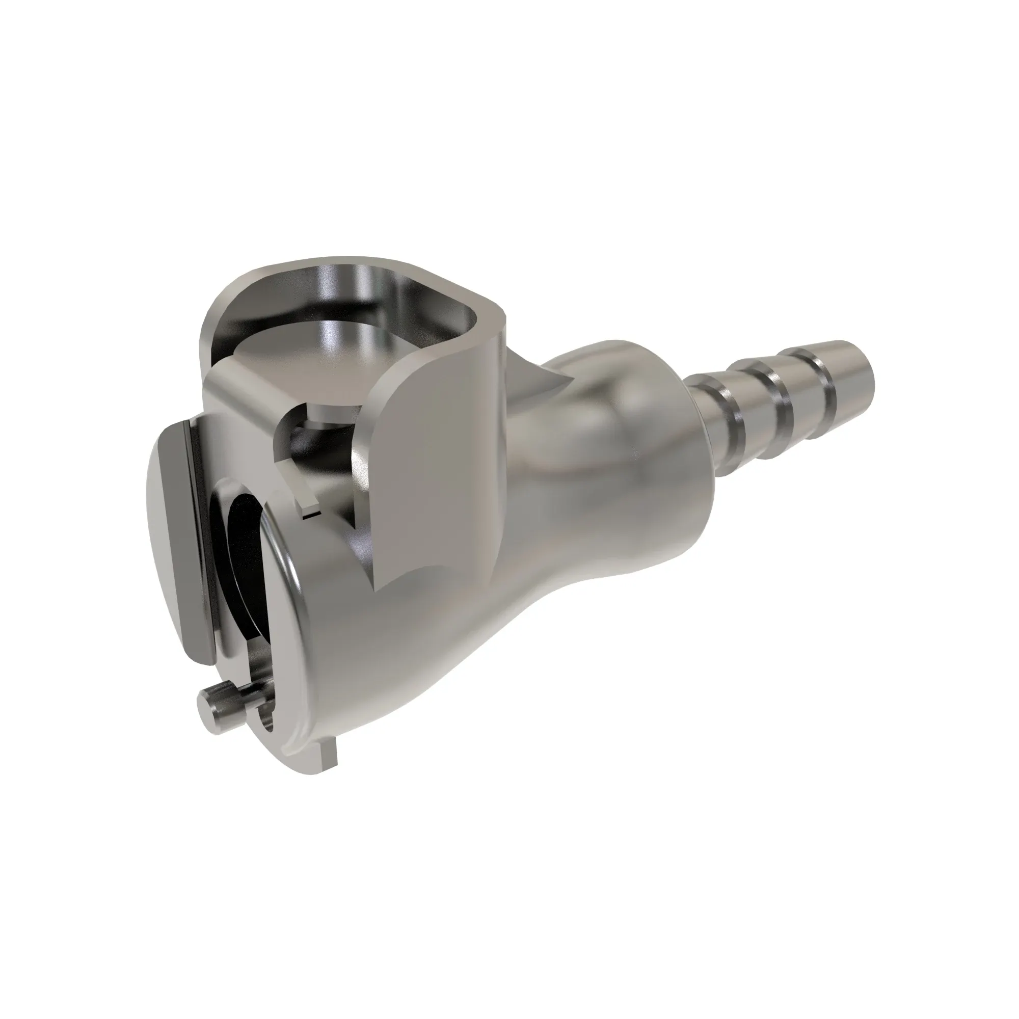 QUICK DISCONNECT BARB END 3/16 HOSE