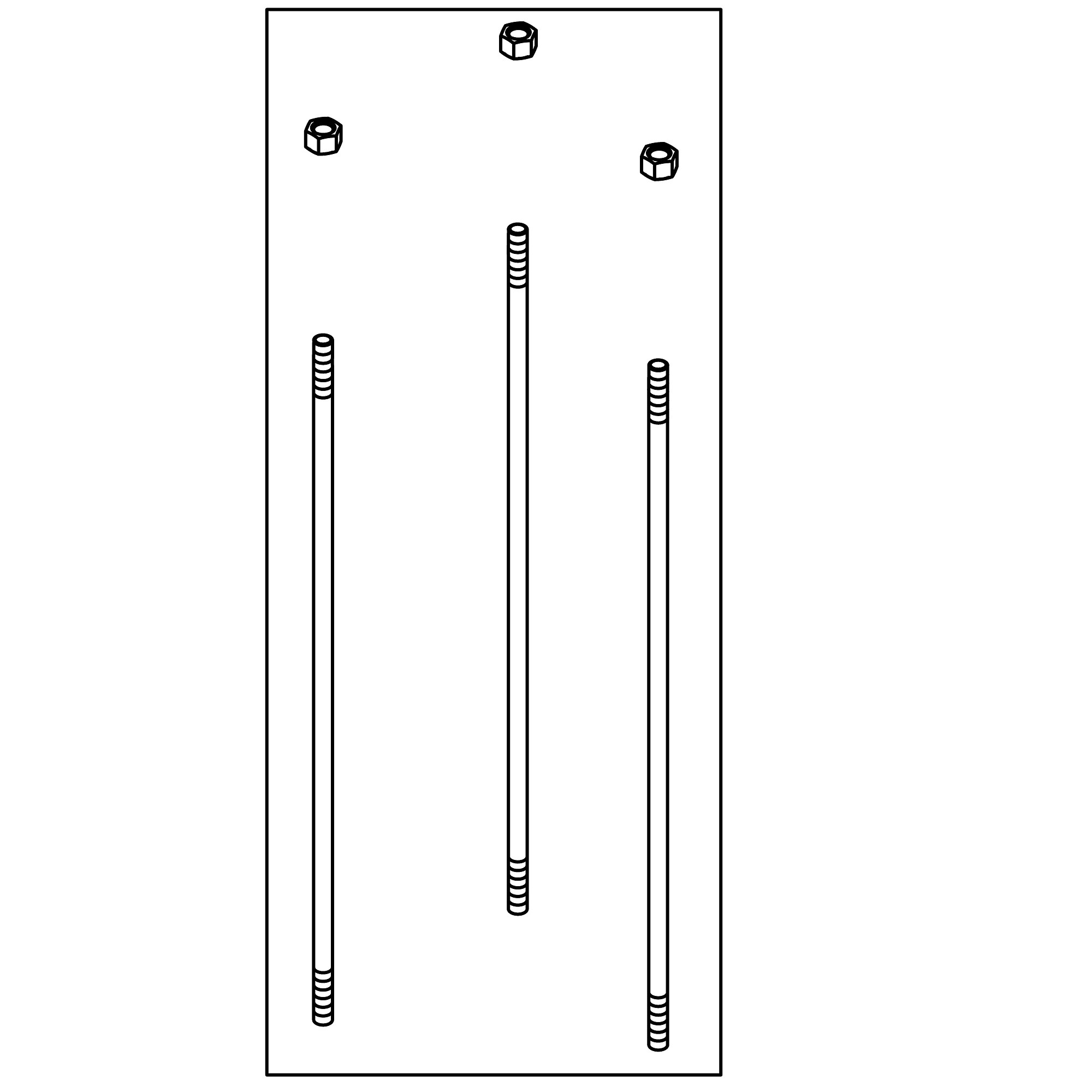 John Deere 6-Section Stud Kit - RE283443