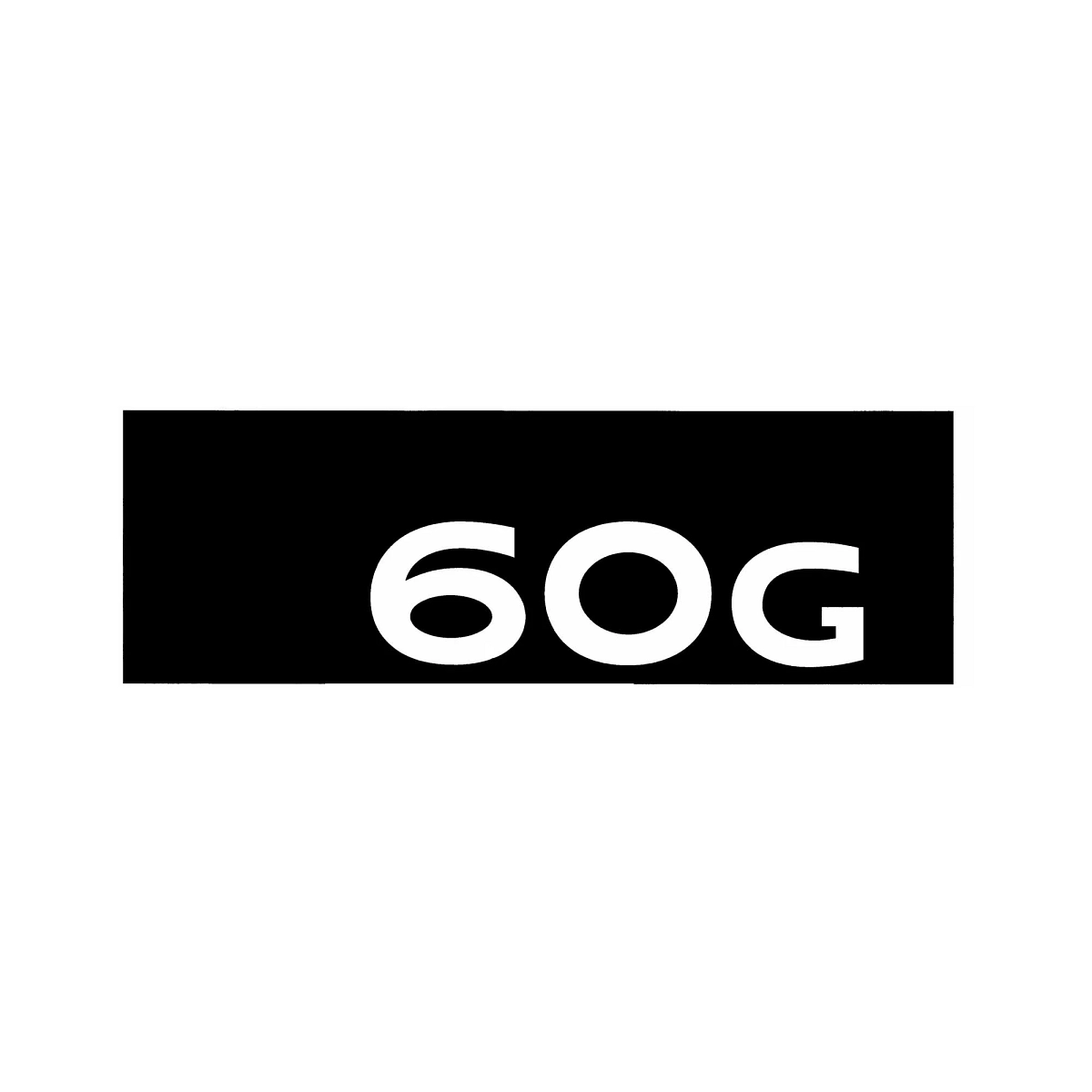 60G Model Designation Decal
